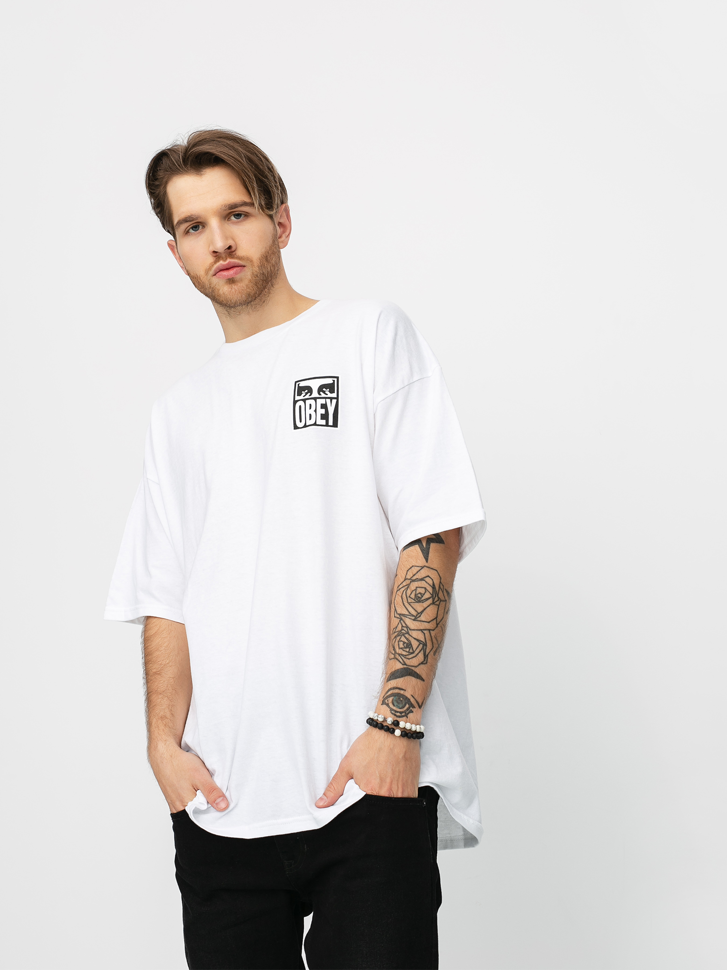 T-shirt OBEY Obey Eyes Icon 2 (white)