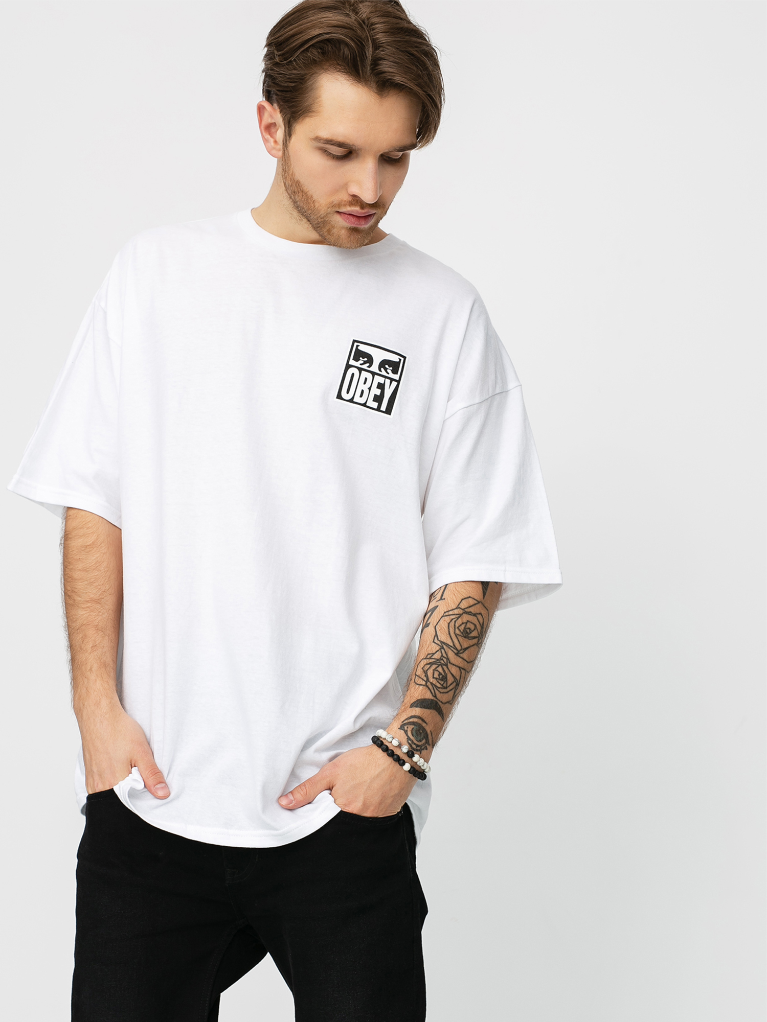 T-shirt OBEY Obey Eyes Icon 2 (white)