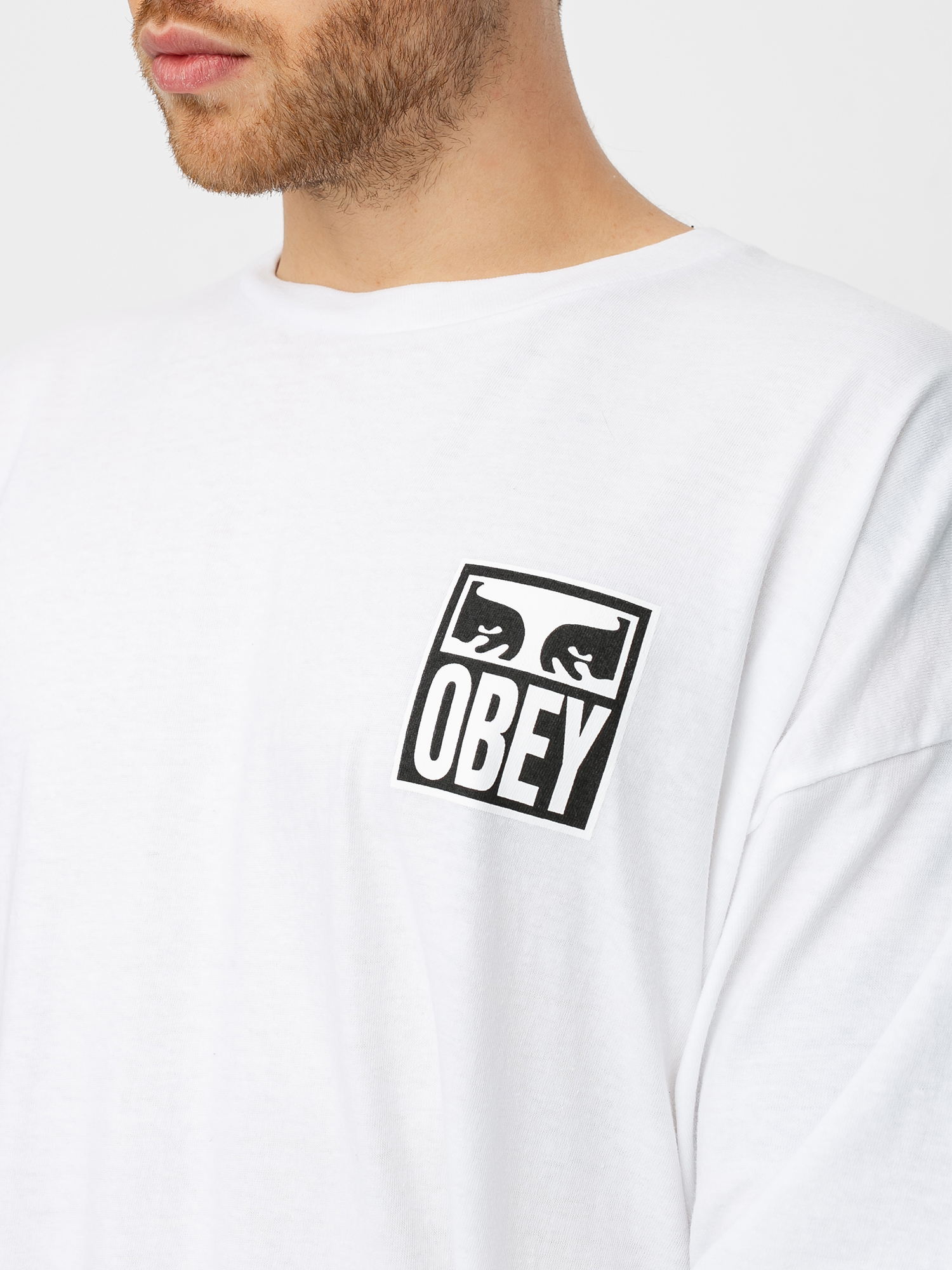 T-shirt OBEY Obey Eyes Icon 2 (white)
