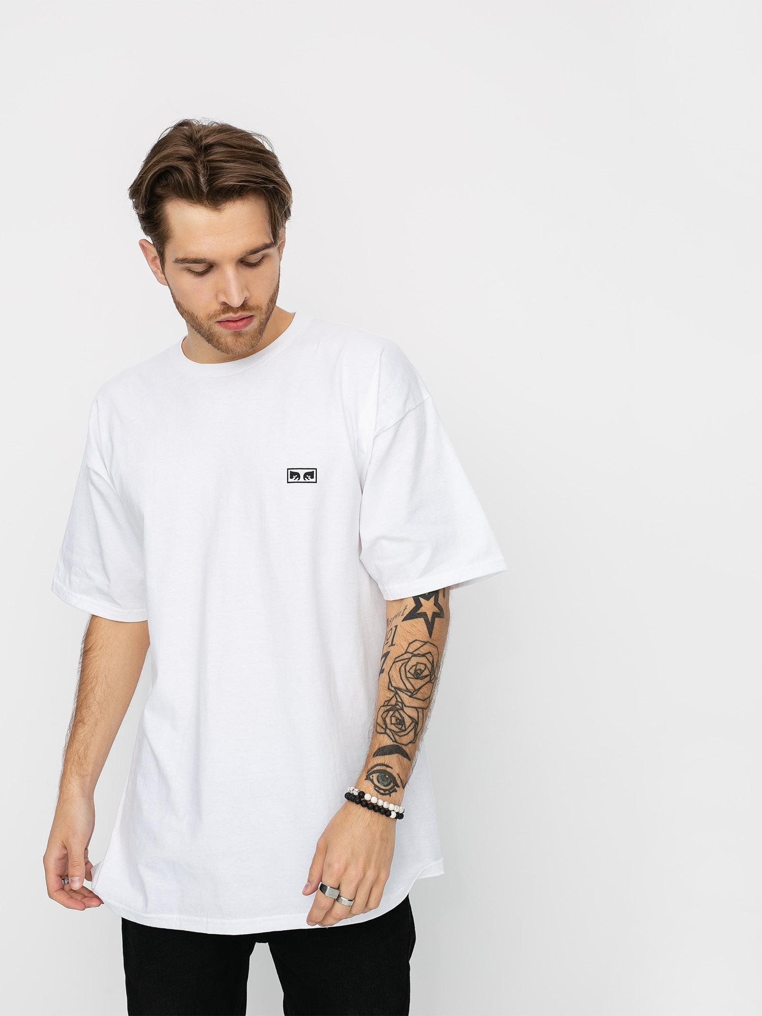 T-shirt OBEY Obey Jumbled Eyes 2 (white)