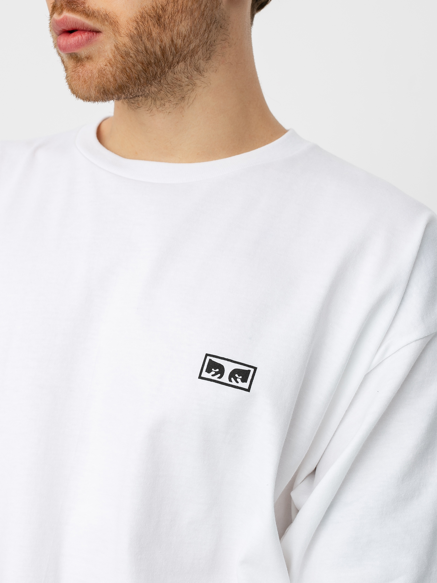 T-shirt OBEY Obey Jumbled Eyes 2 (white)
