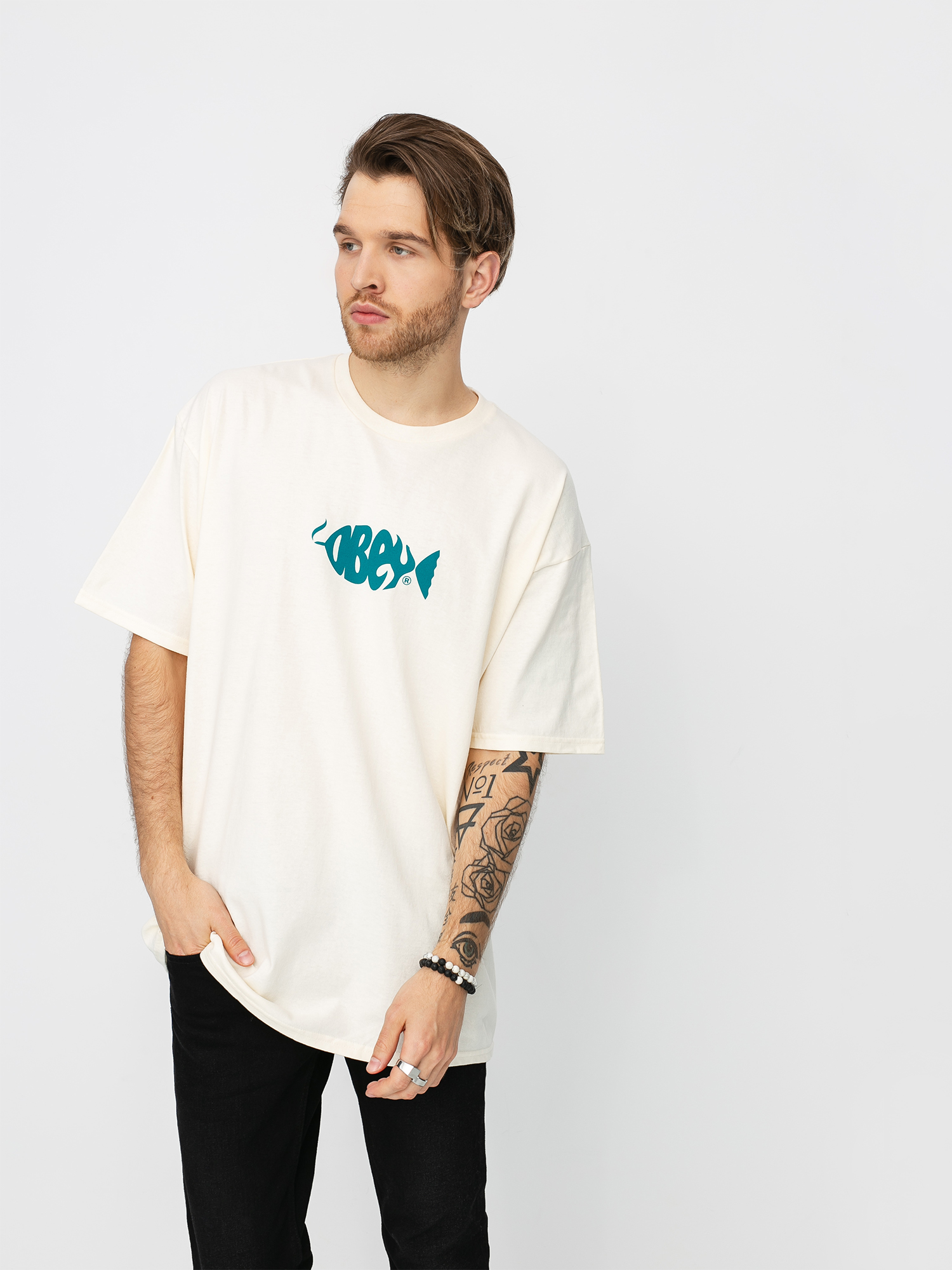 T-shirt OBEY Obey Fish (natural)