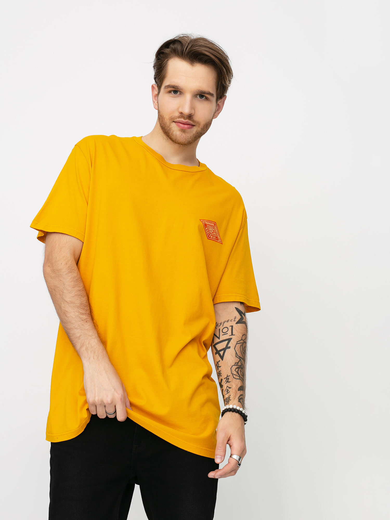T-shirt OBEY Obey Prop. Engineering (mellow yellow)