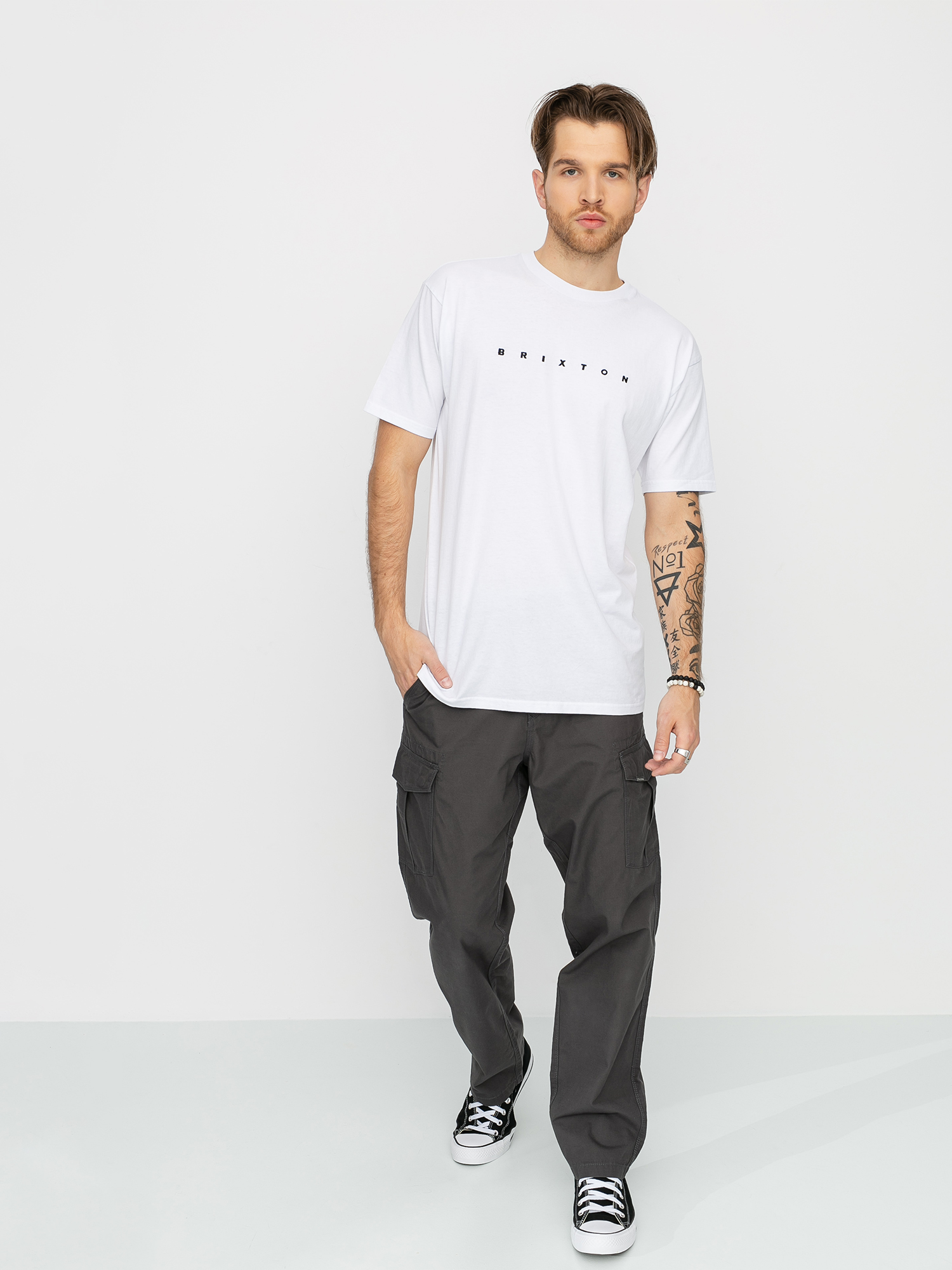 Spodnie Volcom Miter II Cargo (dark grey)