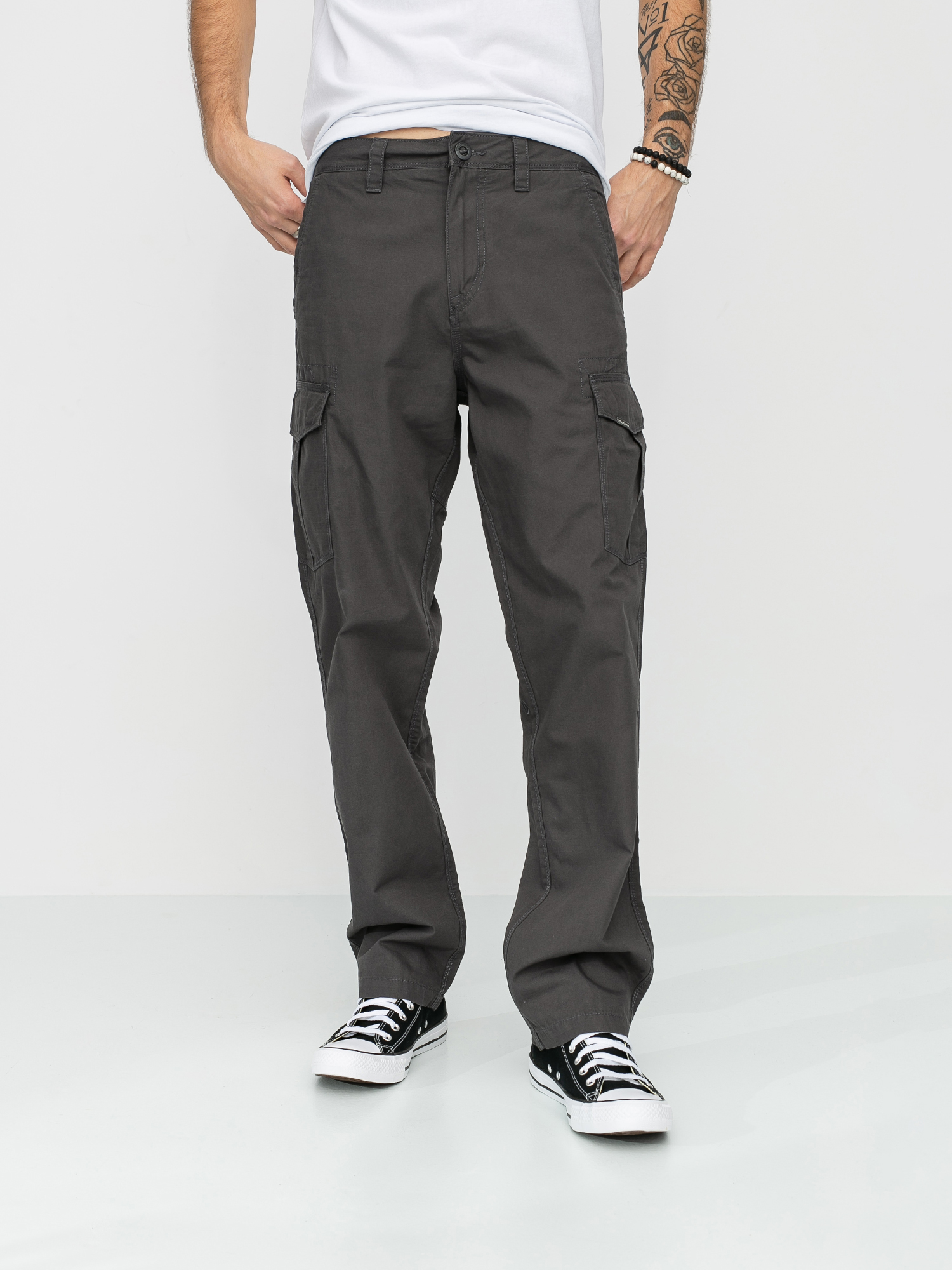 Spodnie Volcom Miter II Cargo (dark grey)