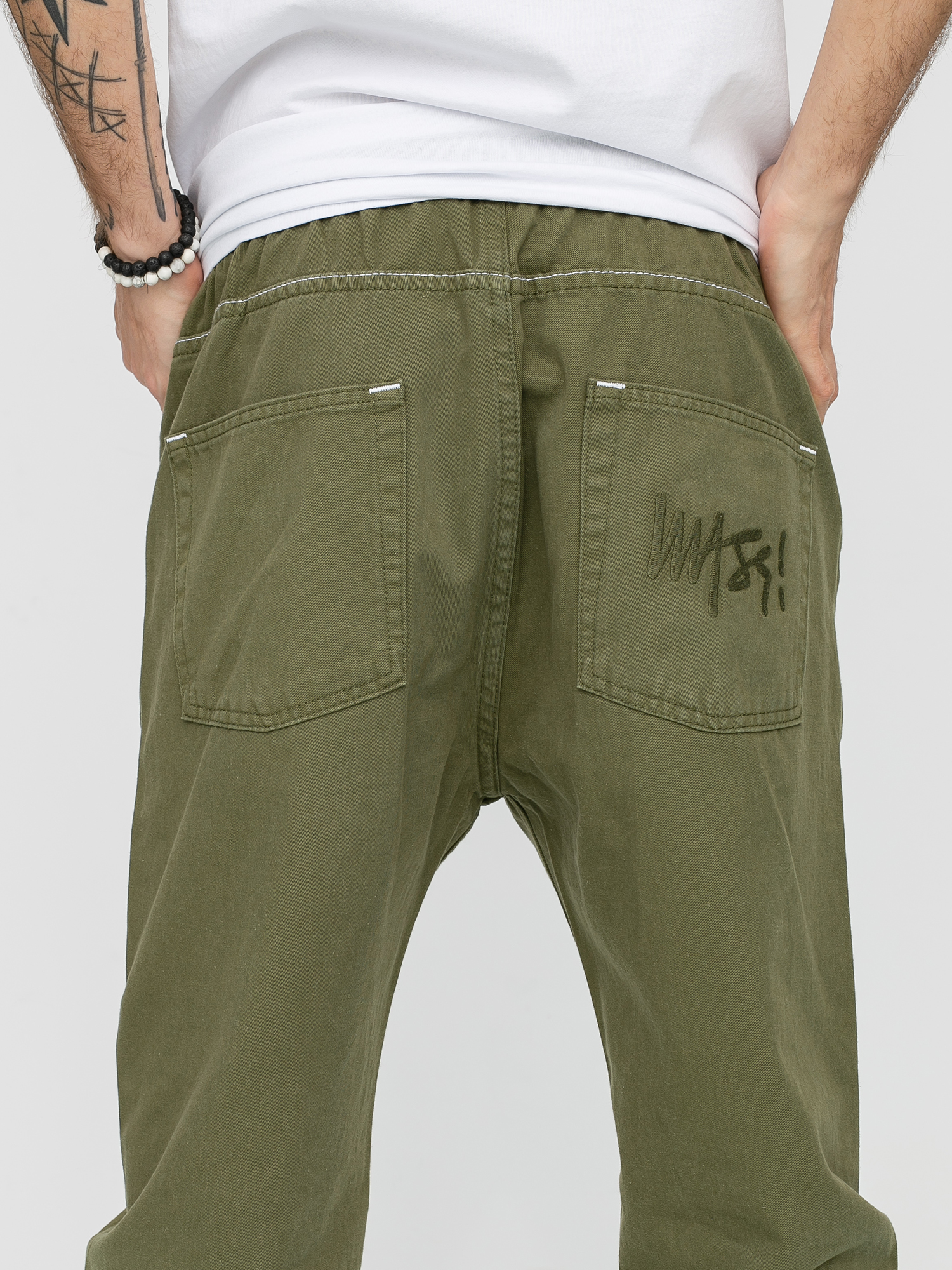 Spodnie MassDnm Signature Joggers (olive)