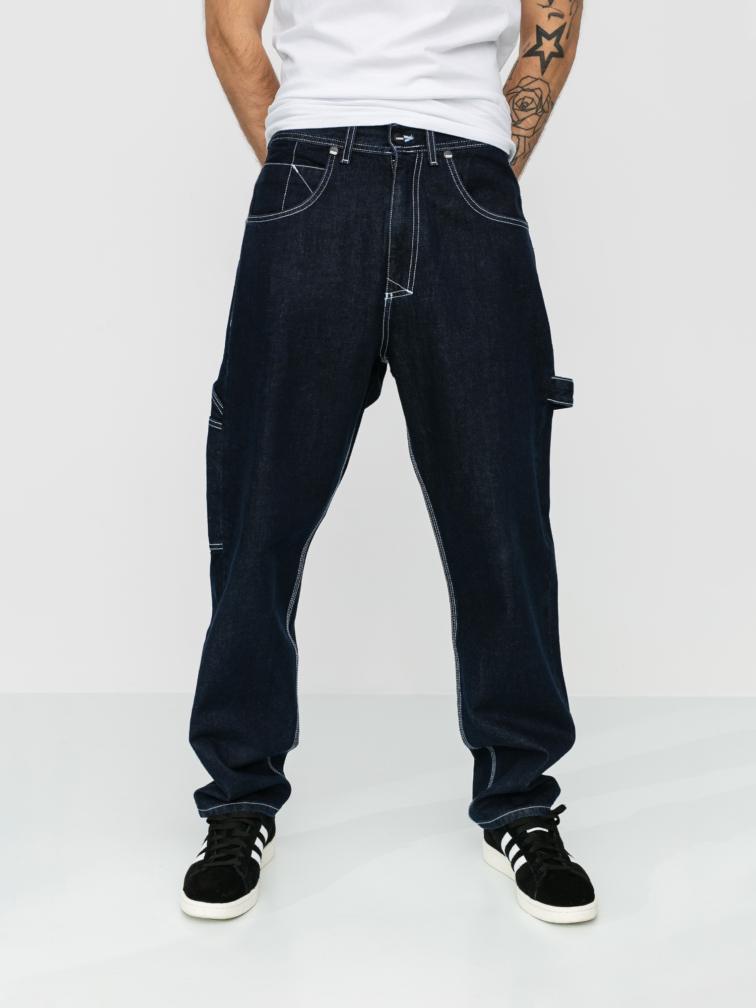 Spodnie MassDnm Worker Jeans (rinse)