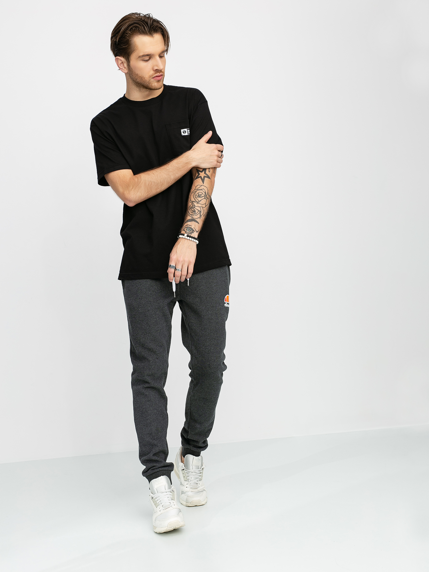 Spodnie Ellesse Ovest Drs (dark grey marl)