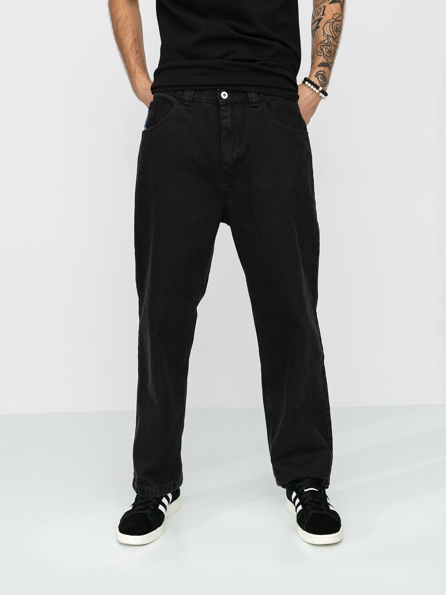 Spodnie Polar Skate 93 Denim (pitch black)