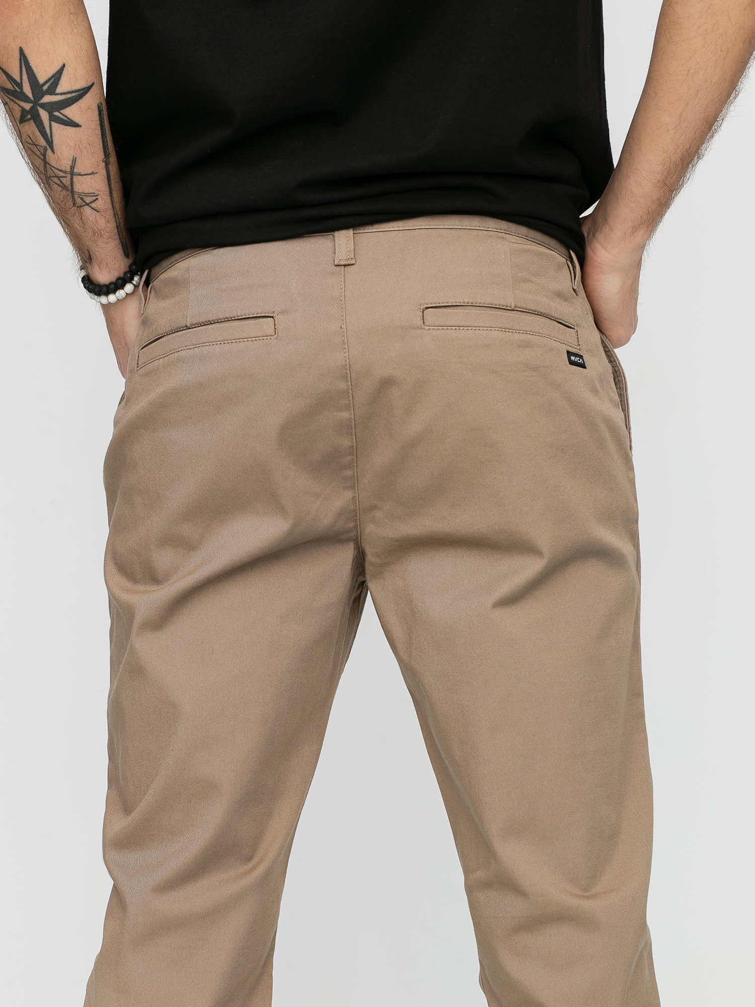 Spodnie RVCA The Weekend Stretch (dark khaki)