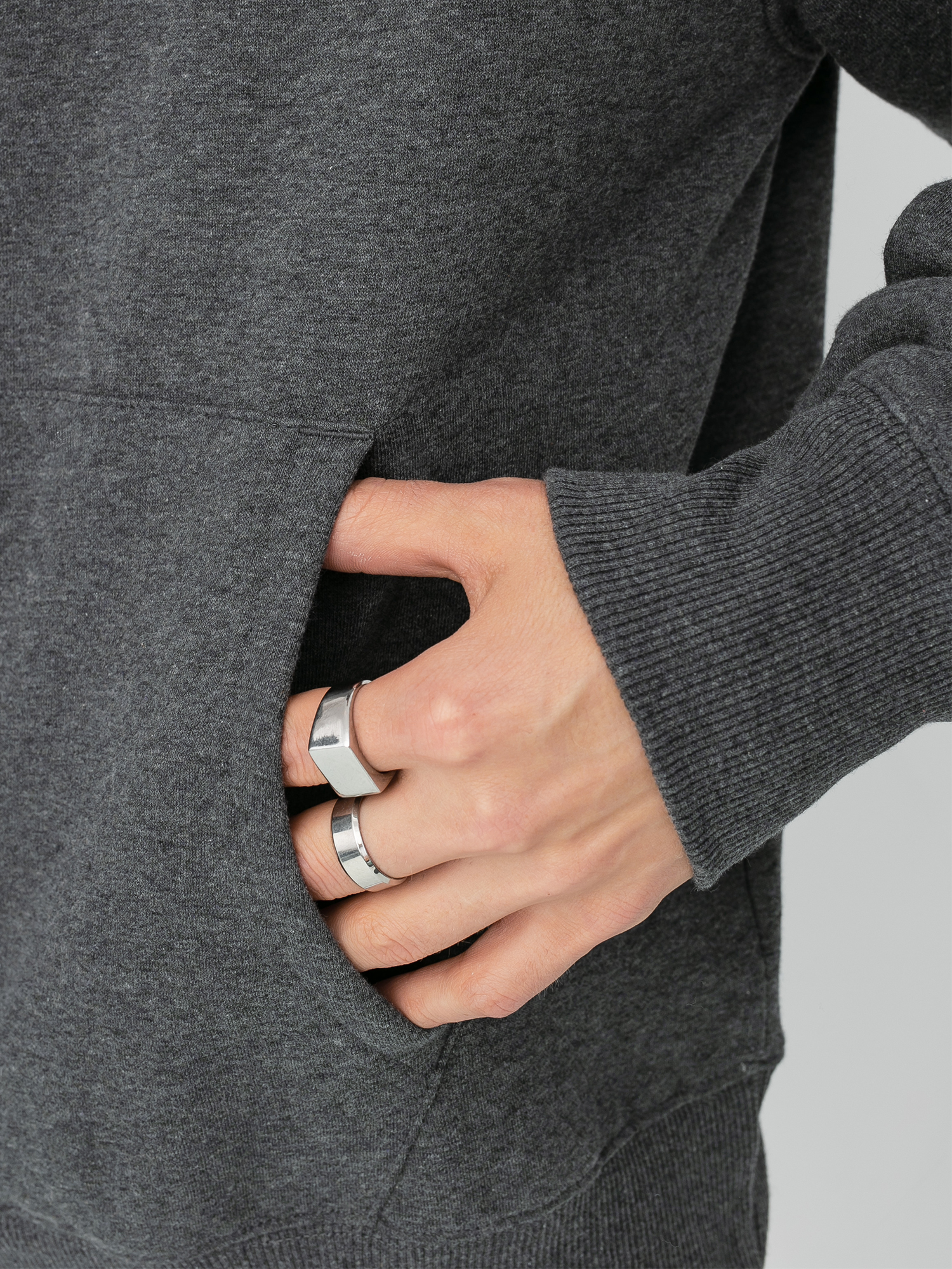 Bluza z kapturem Element 92 ZHD (charcoal heathe)