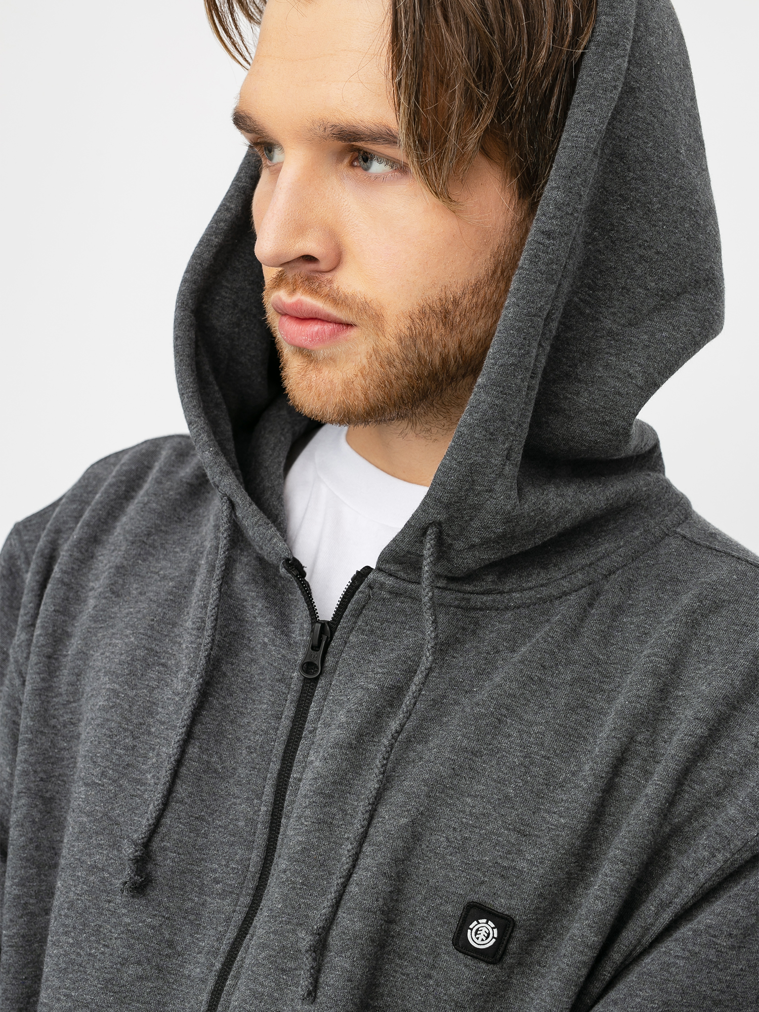 Bluza z kapturem Element 92 ZHD (charcoal heathe)