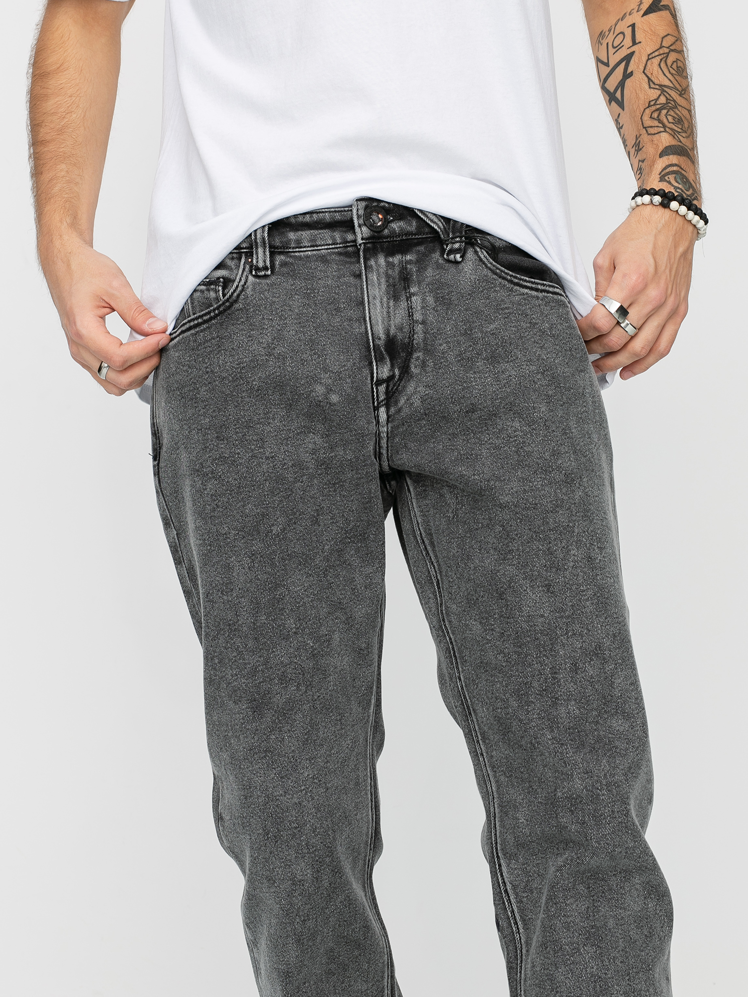 Spodnie Volcom Kinkade (heavy acid black)