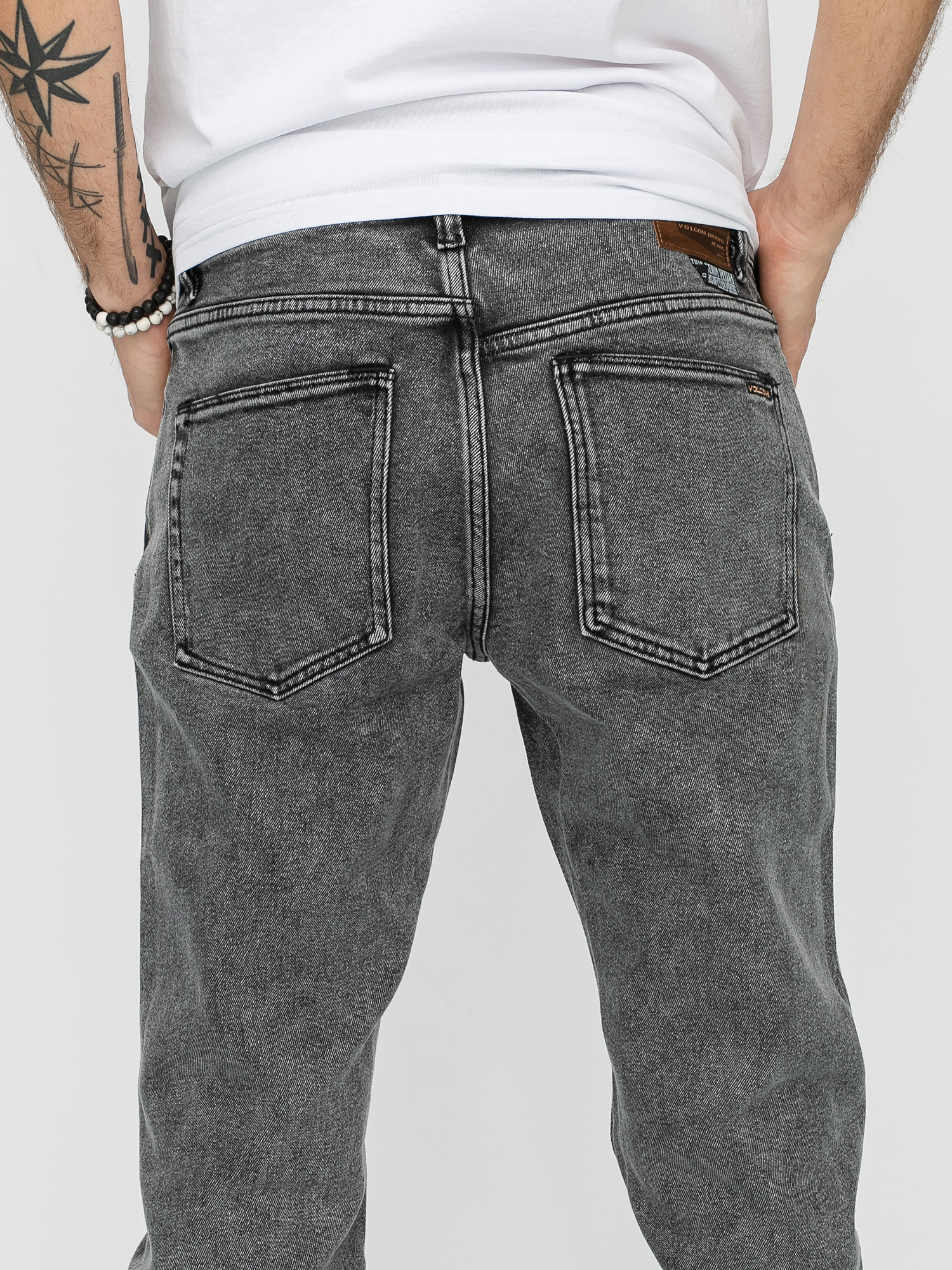 Spodnie Volcom Kinkade (heavy acid black)