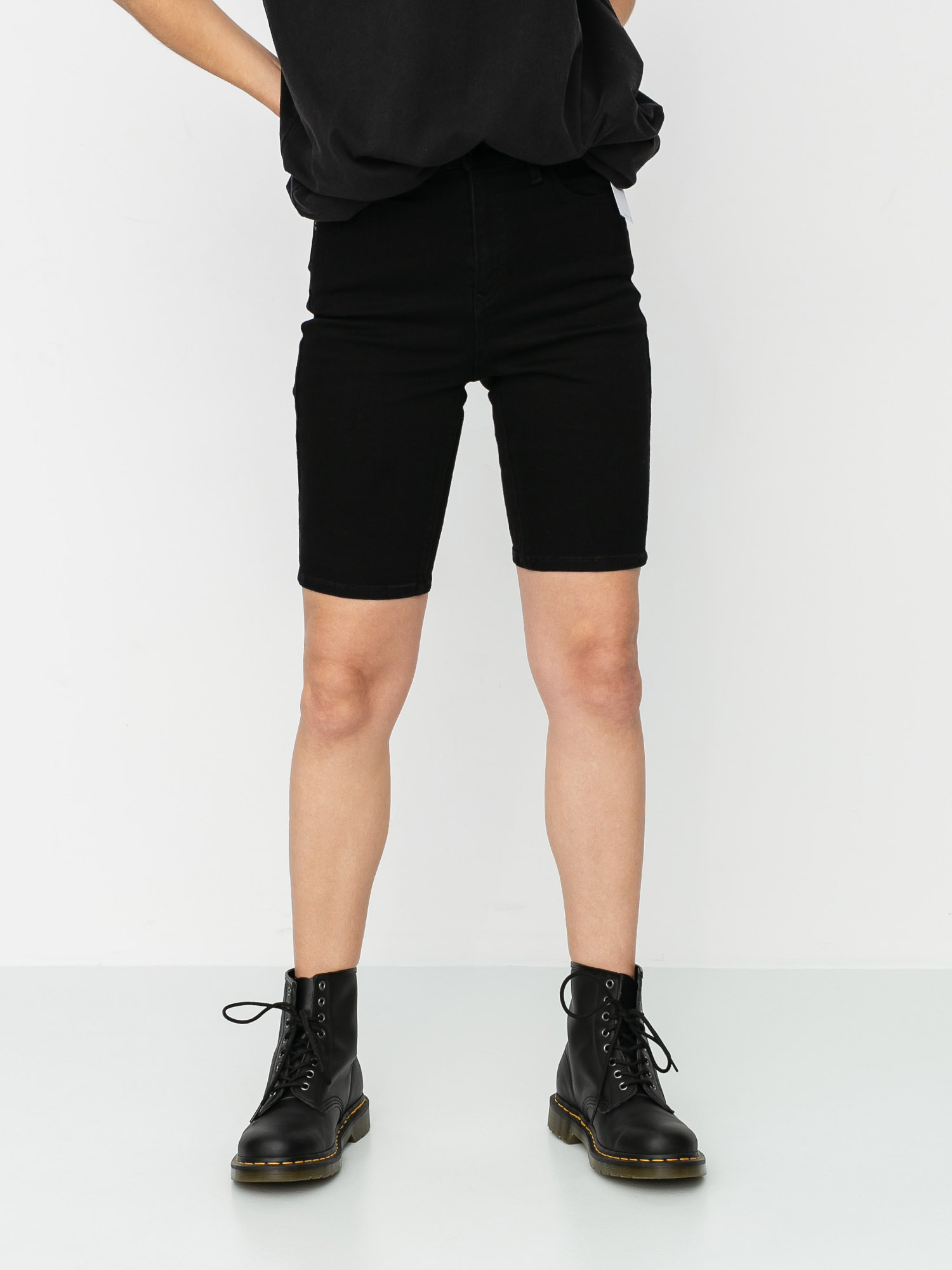 Szorty Volcom Liberator Wmn (premium wash black)