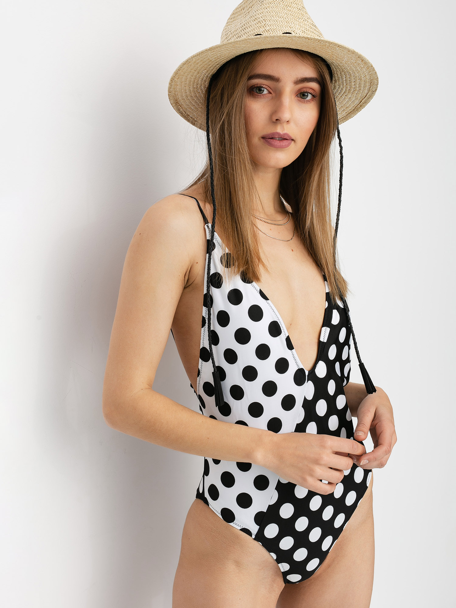 Kostium kąpielowy Volcom Its A New Dot 1Pc Wmn (black)