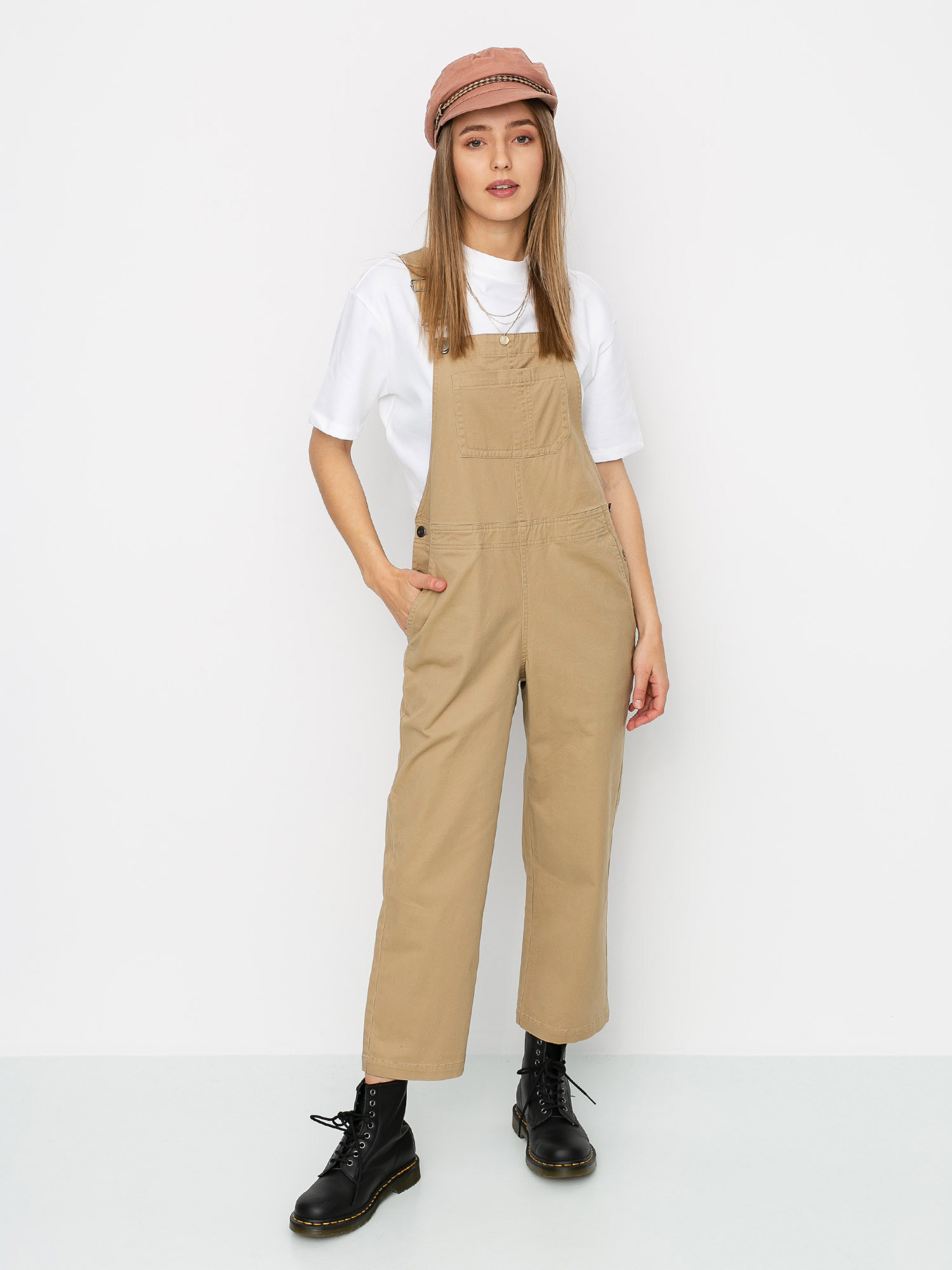 Spodnie Element Good Dayz Overall Wmn (desert khaki)