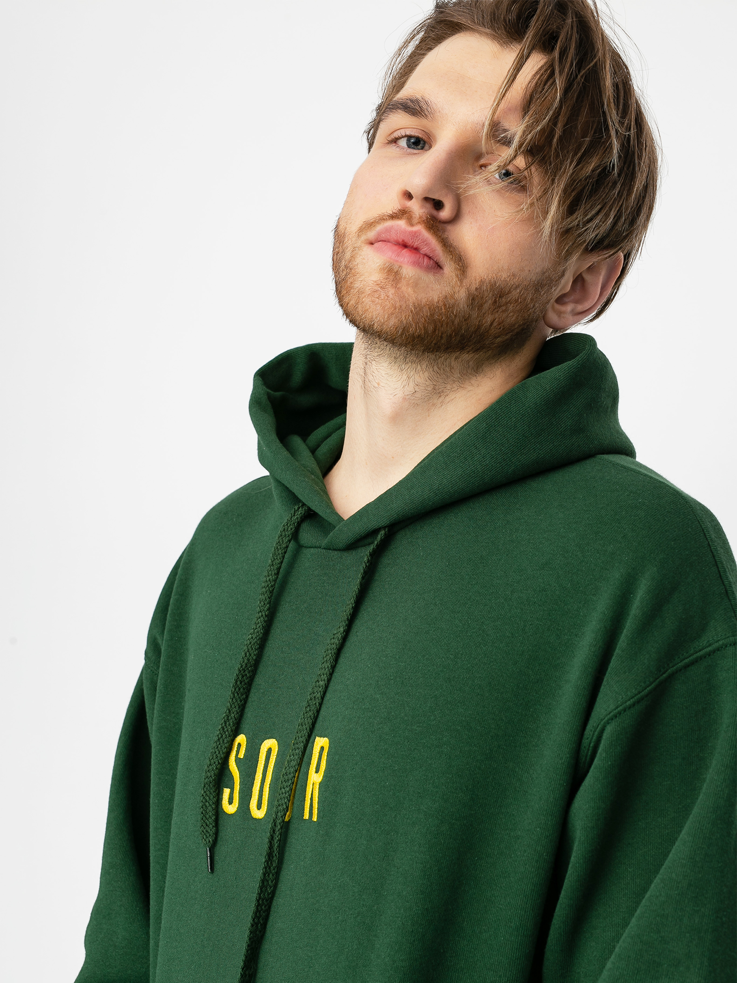 Bluza z kapturem Sour Solution Sour Army (bottle green)