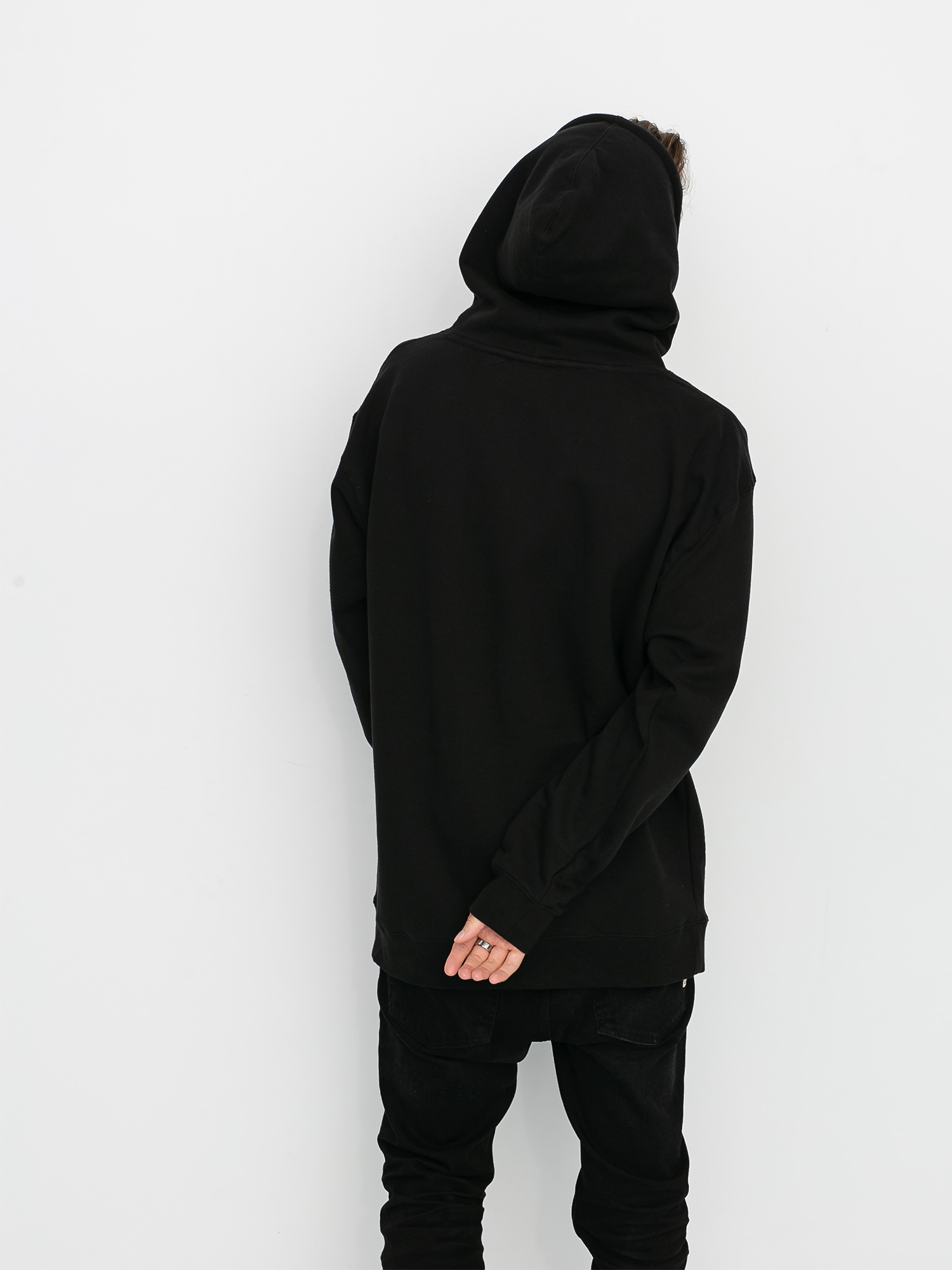 Bluza z kapturem Pizza Skateboards Tri Logo HD (black)