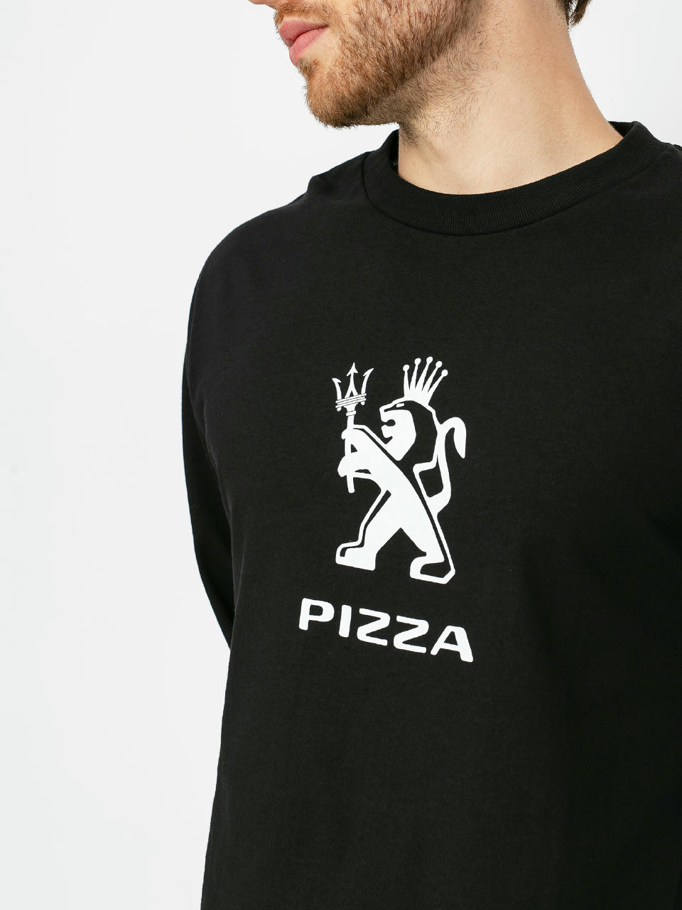 Longsleeve Pizza Skateboards Lyon (black)