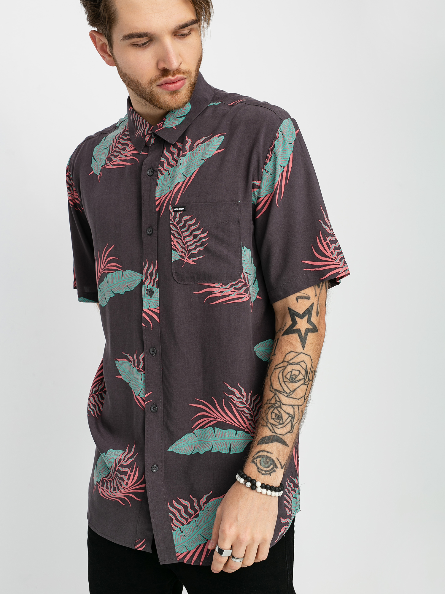 Koszula Volcom Bermuda (dark charcoal)
