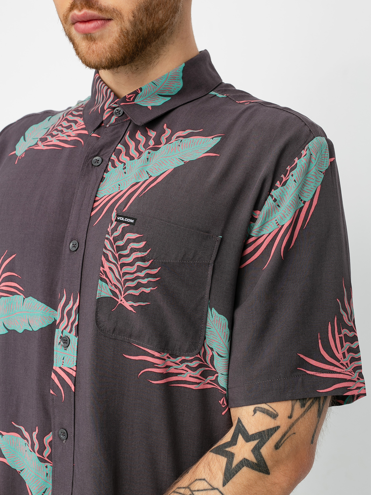 Koszula Volcom Bermuda (dark charcoal)
