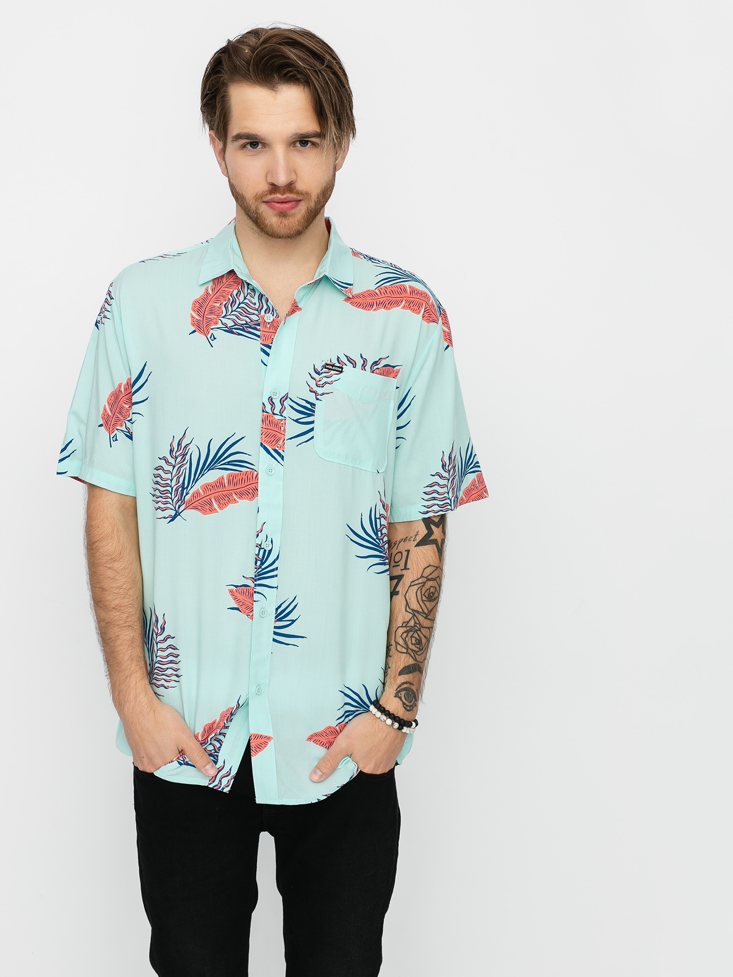 Koszula Volcom Bermuda (resin blue)