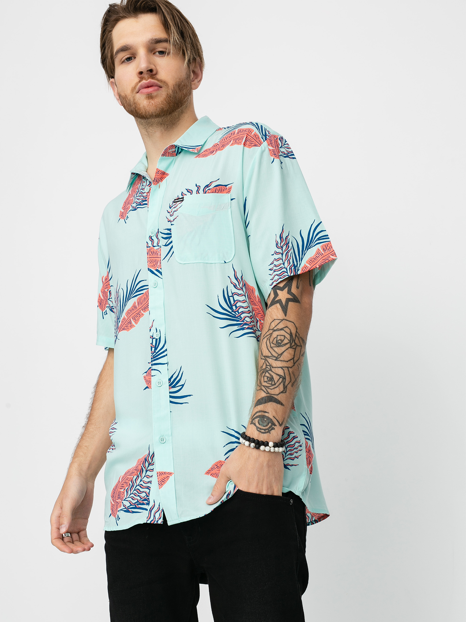 Koszula Volcom Bermuda (resin blue)