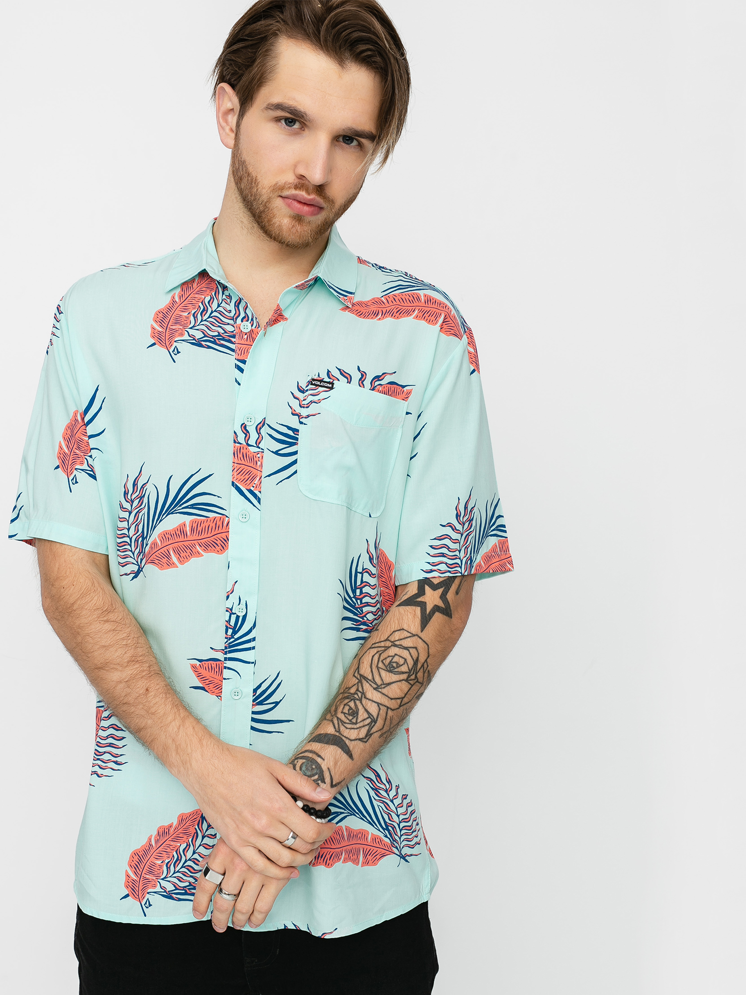 Koszula Volcom Bermuda (resin blue)