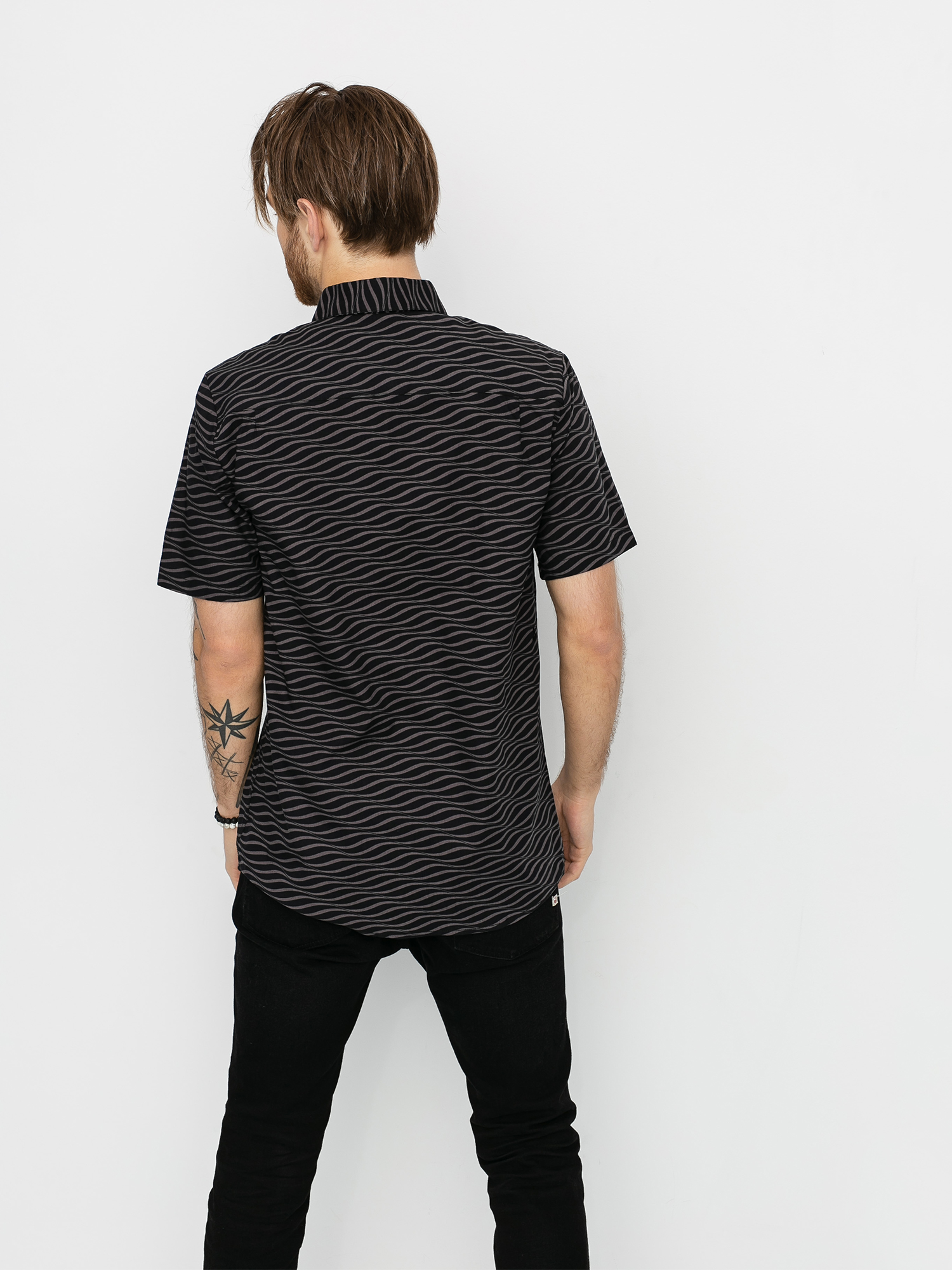 Koszula Volcom Levstone Vibes (dark charcoal)