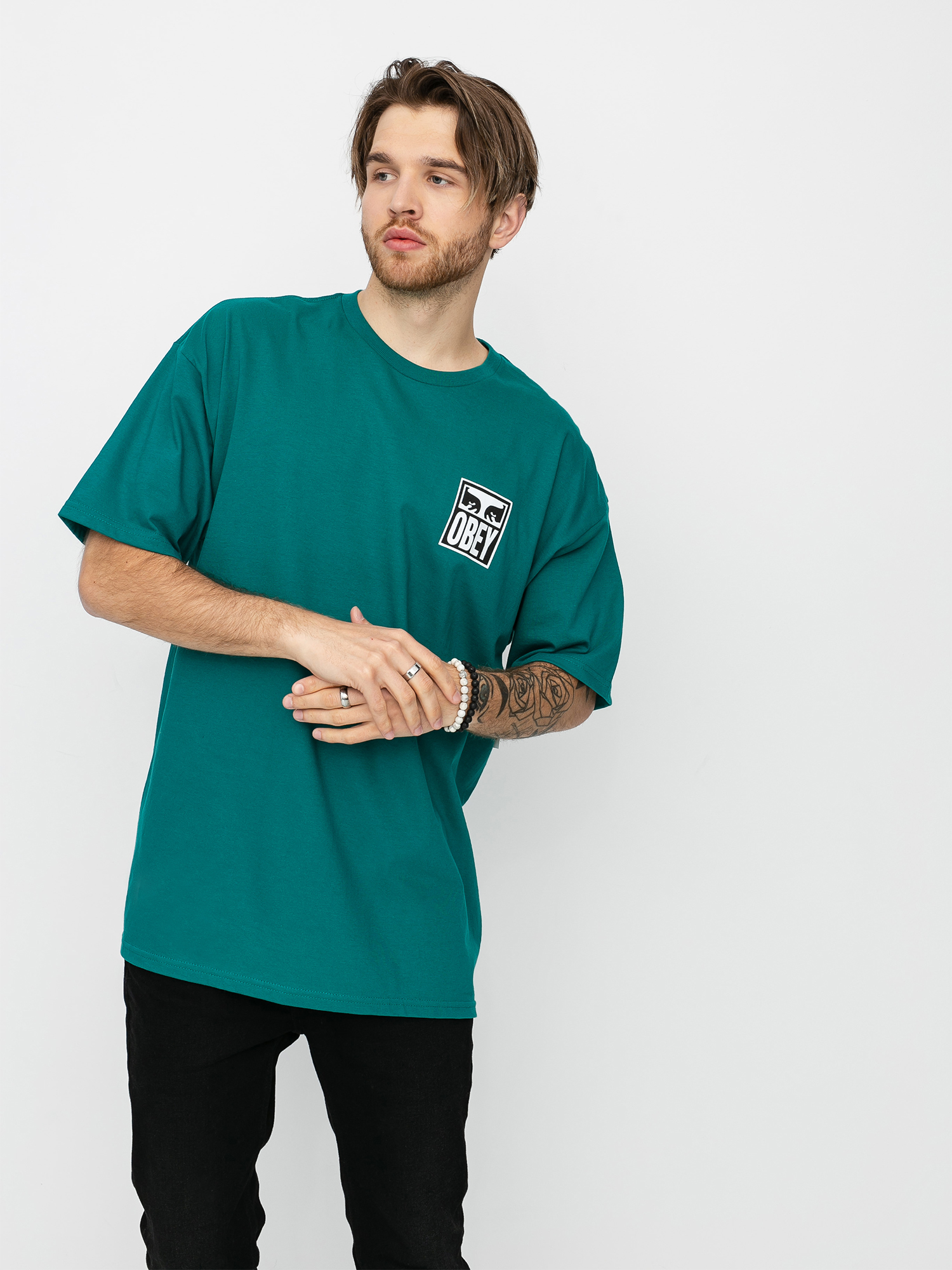 T-shirt OBEY Obey Eyes Icon 2 (teal)