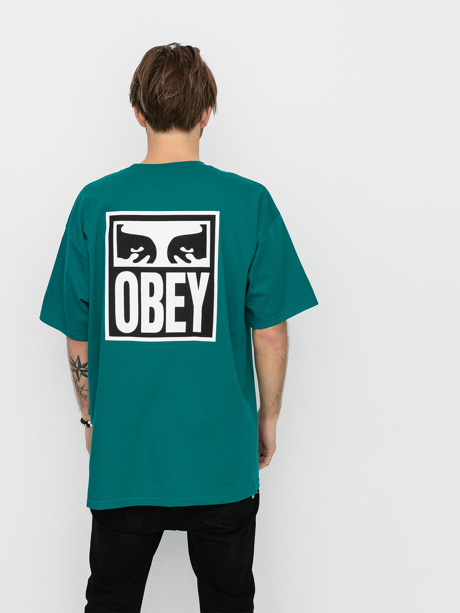 T-shirt OBEY Obey Eyes Icon 2 (teal)