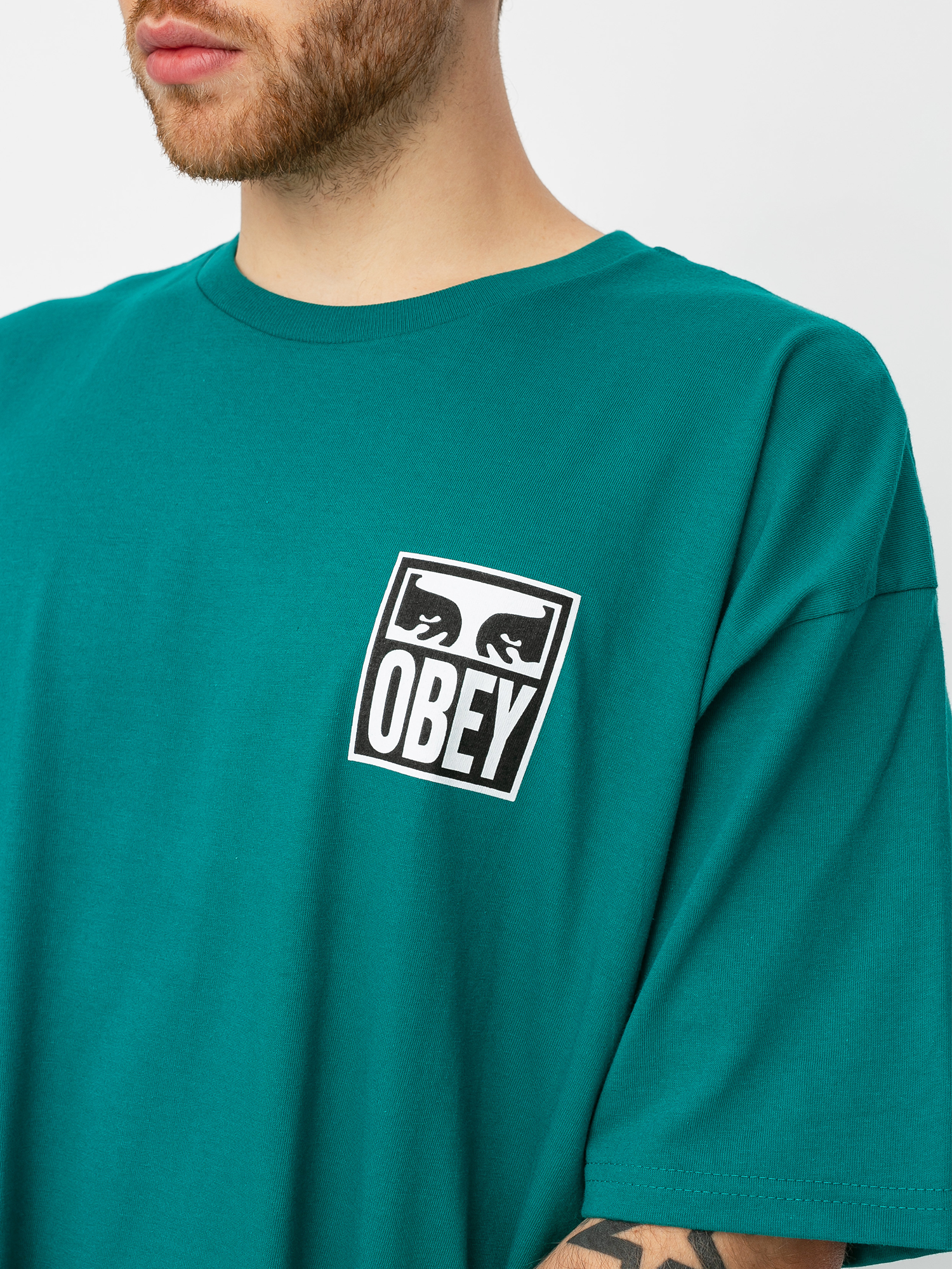 T-shirt OBEY Obey Eyes Icon 2 (teal)