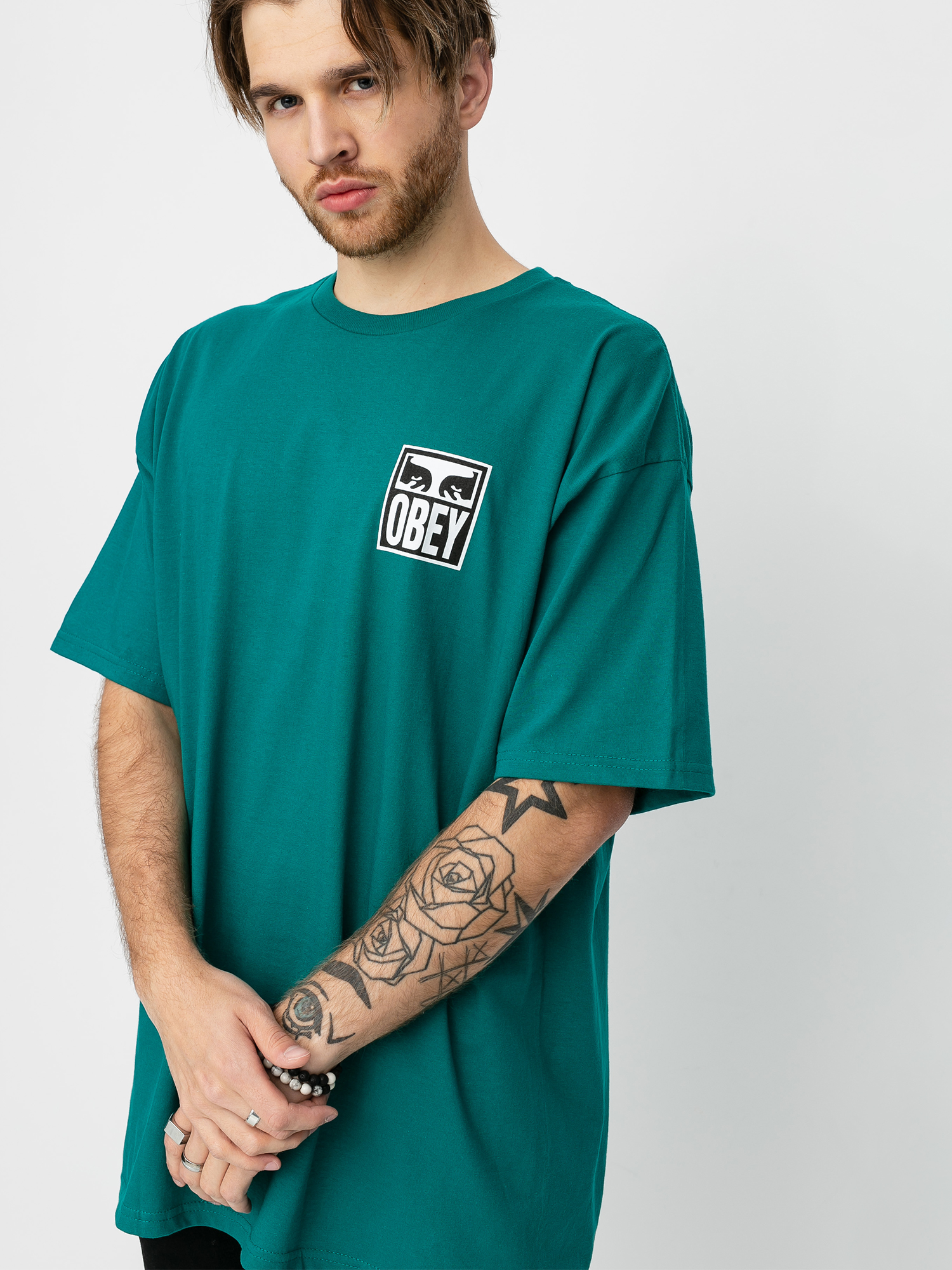 T-shirt OBEY Obey Eyes Icon 2 (teal)