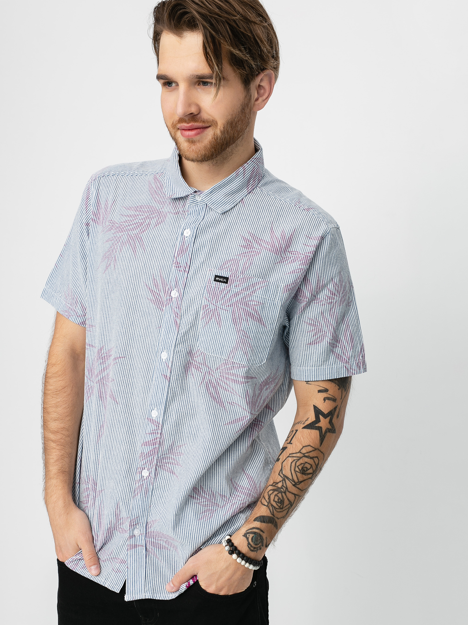 Koszula RVCA Richmond (nautical blue)
