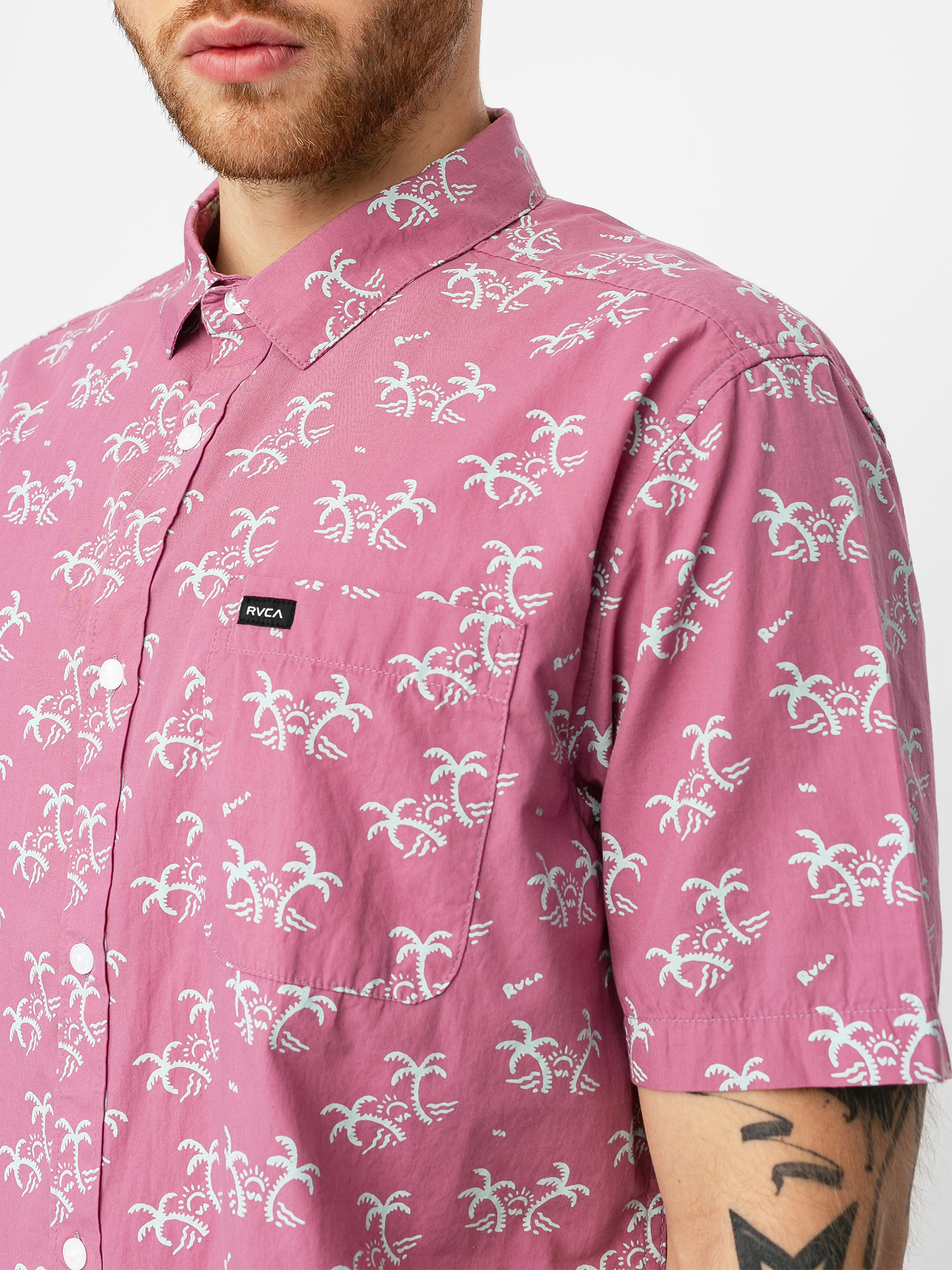 Koszula RVCA Easy Palms (mauve)