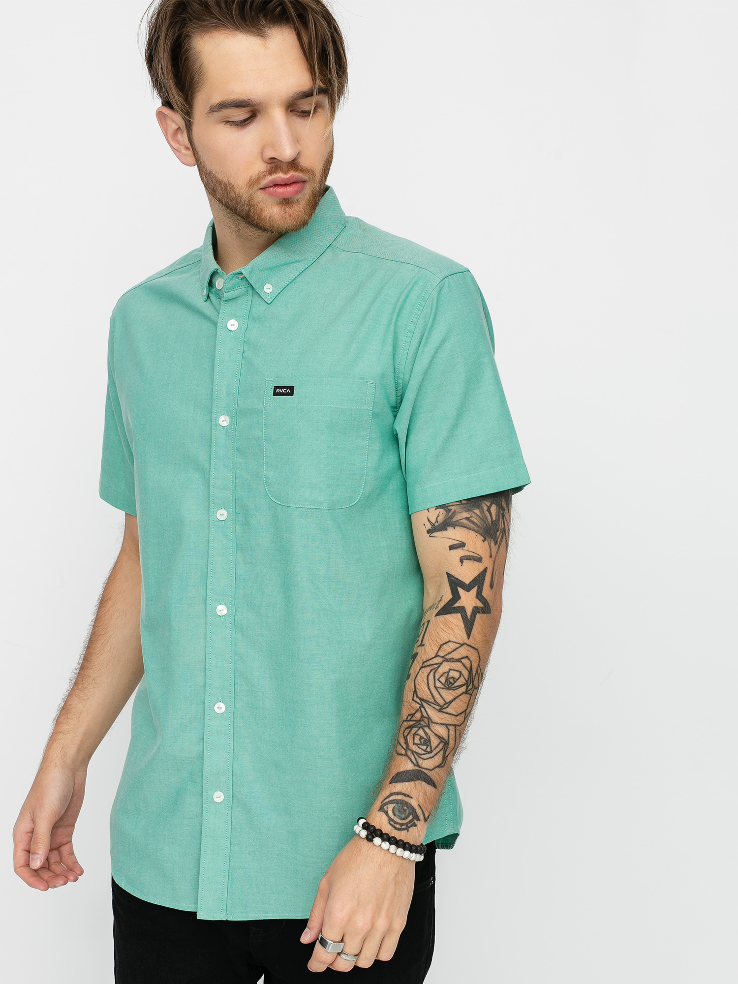 Koszula RVCA Thatll Do Stretch (vintage green)