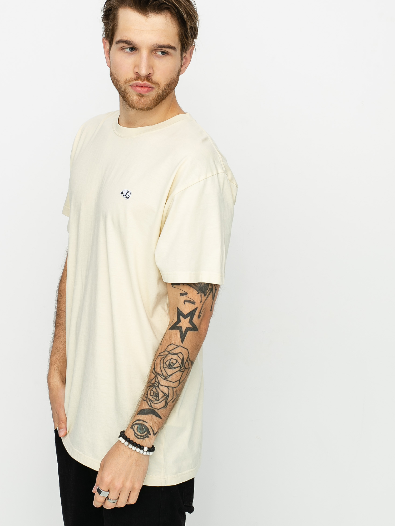 T-shirt Enjoi Premium Panda Patch (beige)