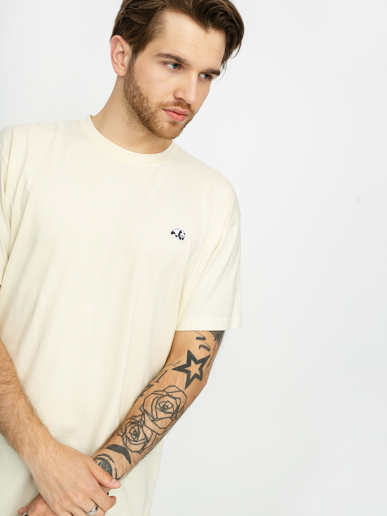 T-shirt Enjoi Premium Panda Patch (beige)