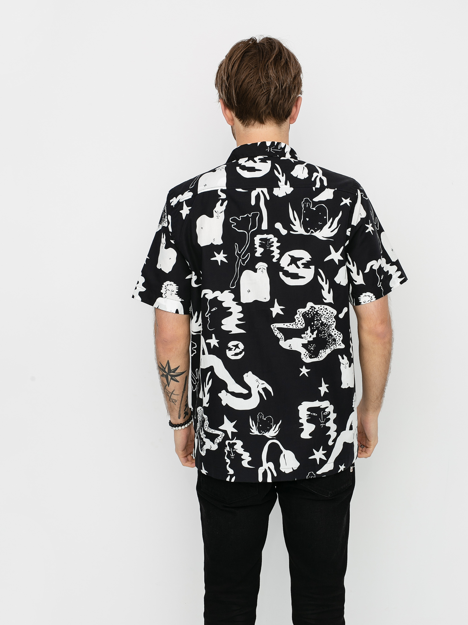 Koszula Polar Skate East Dream (black white)