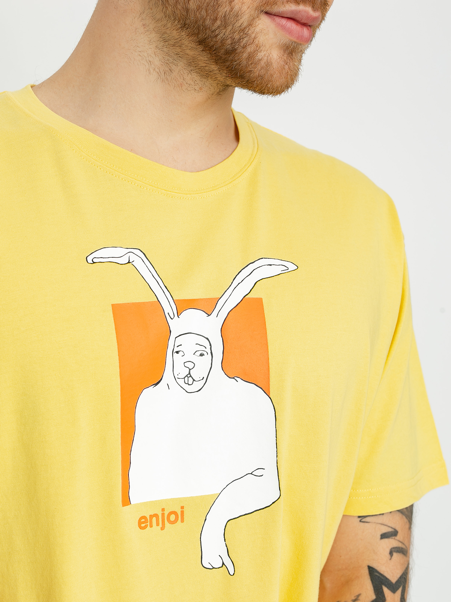 T-shirt Enjoi Tourettes (yellow)