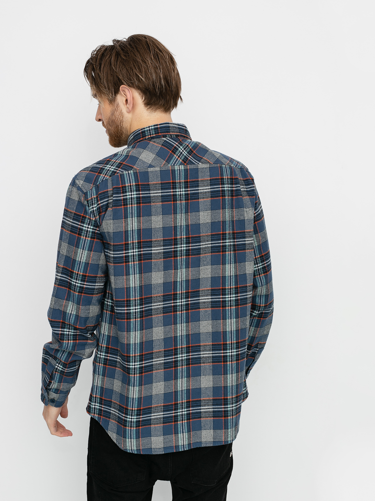 Koszula Burton Brighton Flannel (dress blue somerset)