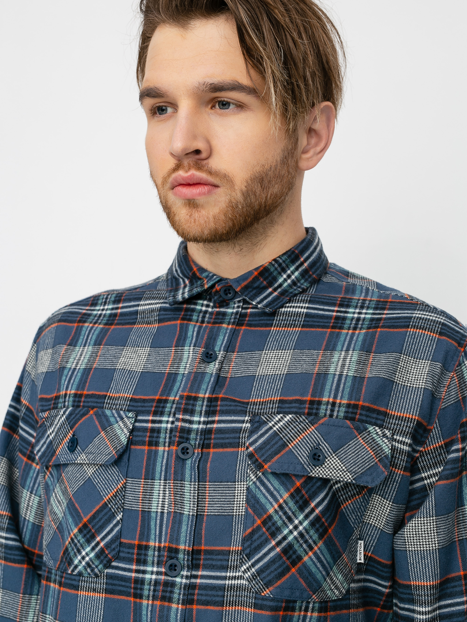 Koszula Burton Brighton Flannel (dress blue somerset)