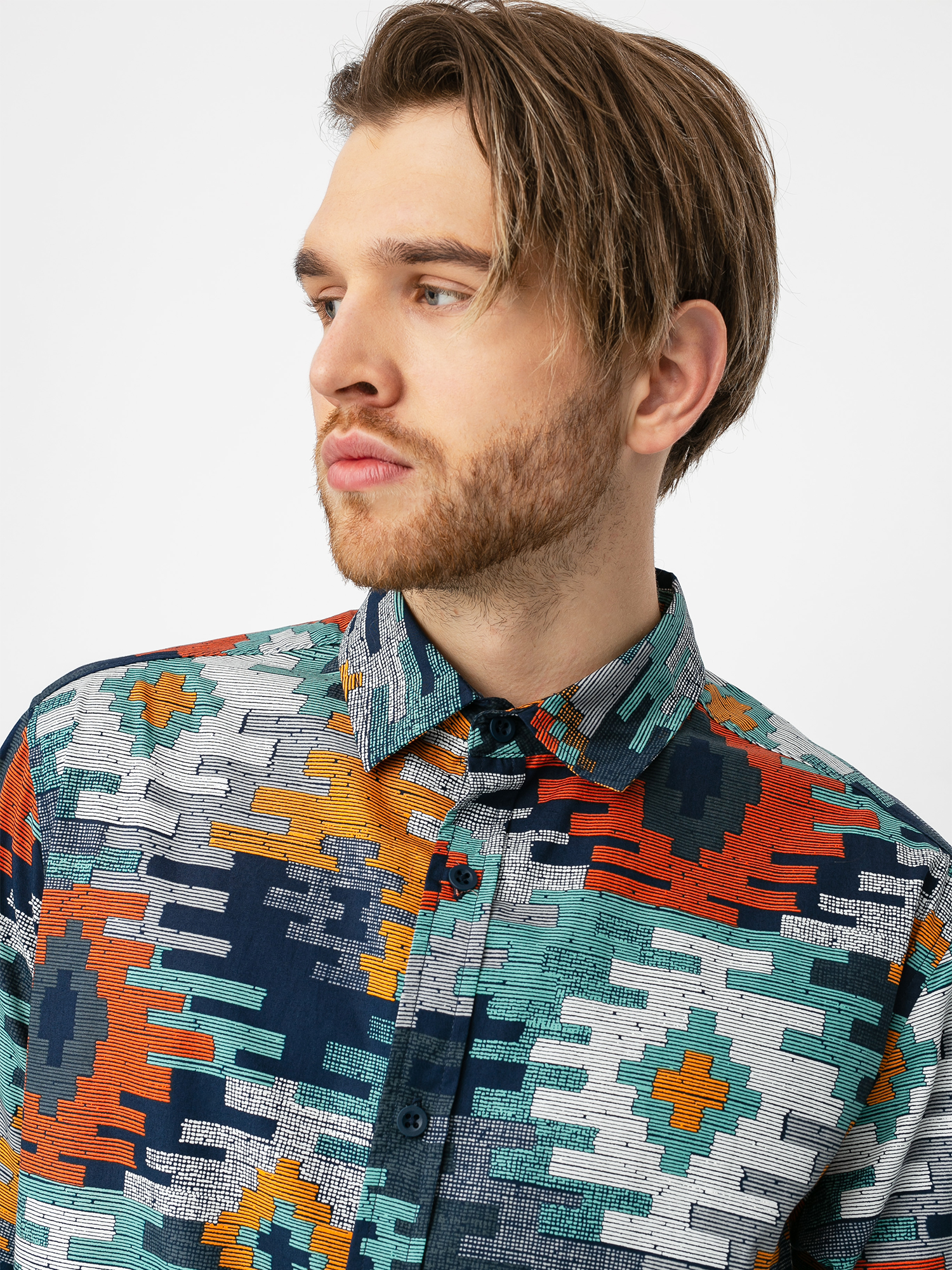Koszula Burton Shabooya Camp (dress blue crooked kilim)