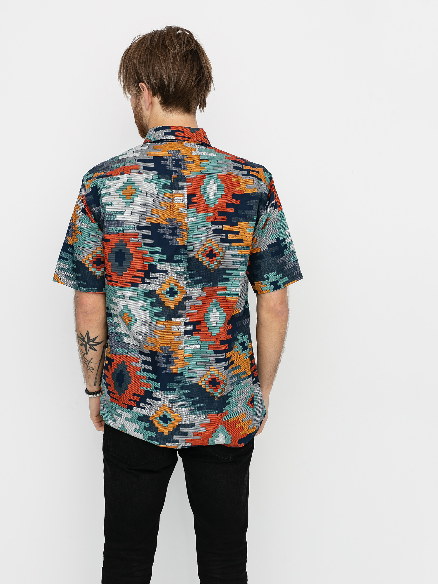 Koszula Burton Shabooya Camp (dress blue crooked kilim)