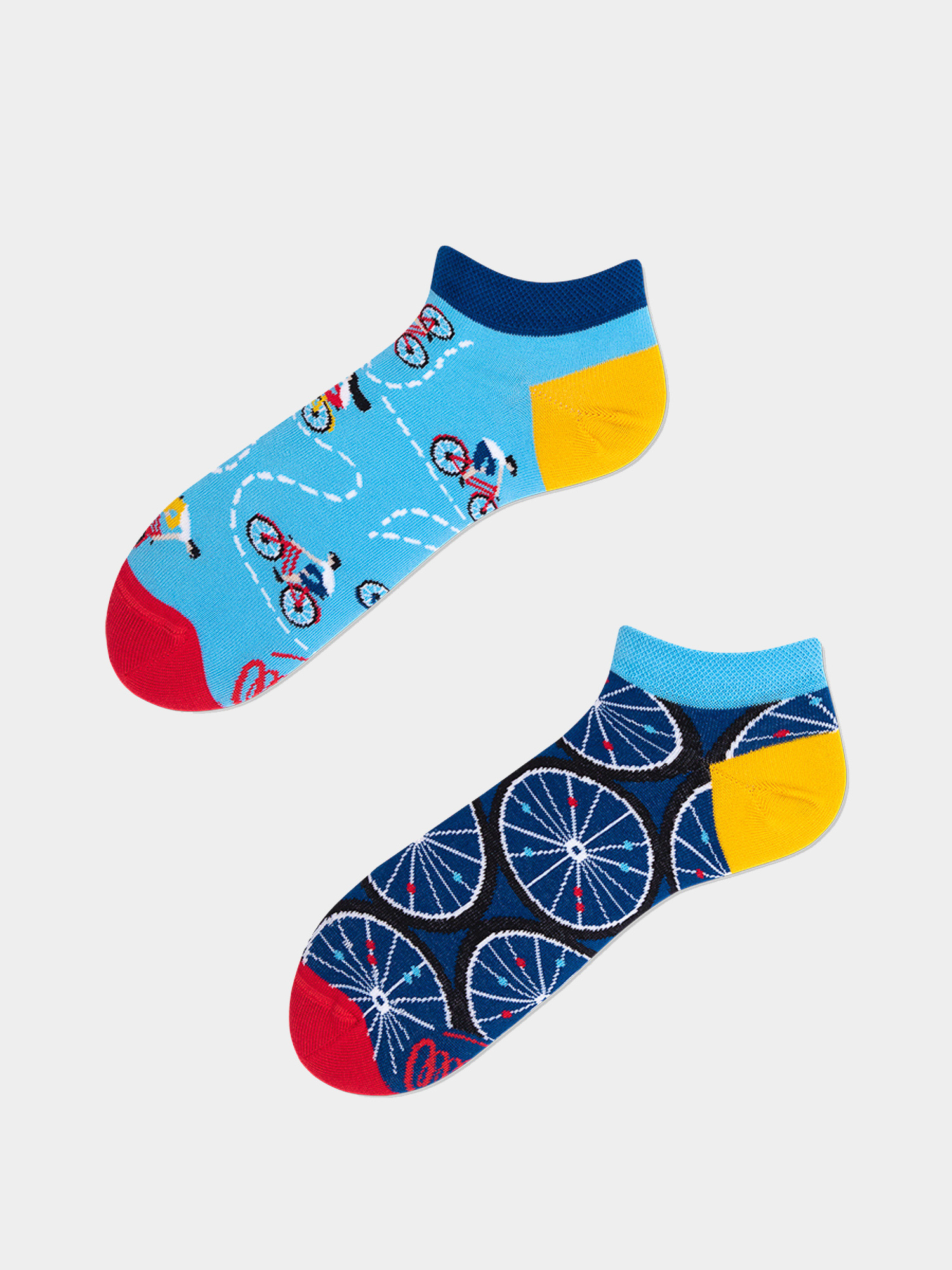 Skarpetki Many Mornings The Bicycles Low (light blue/navy)