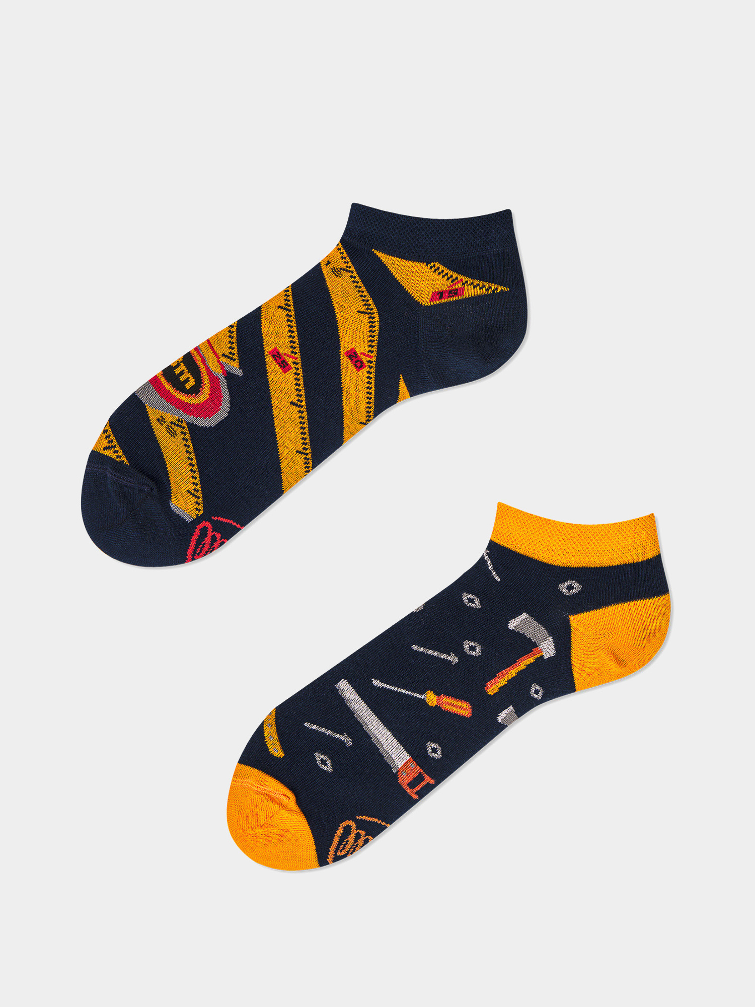 Skarpetki Many Mornings The Handyman Low (navy/yellow)
