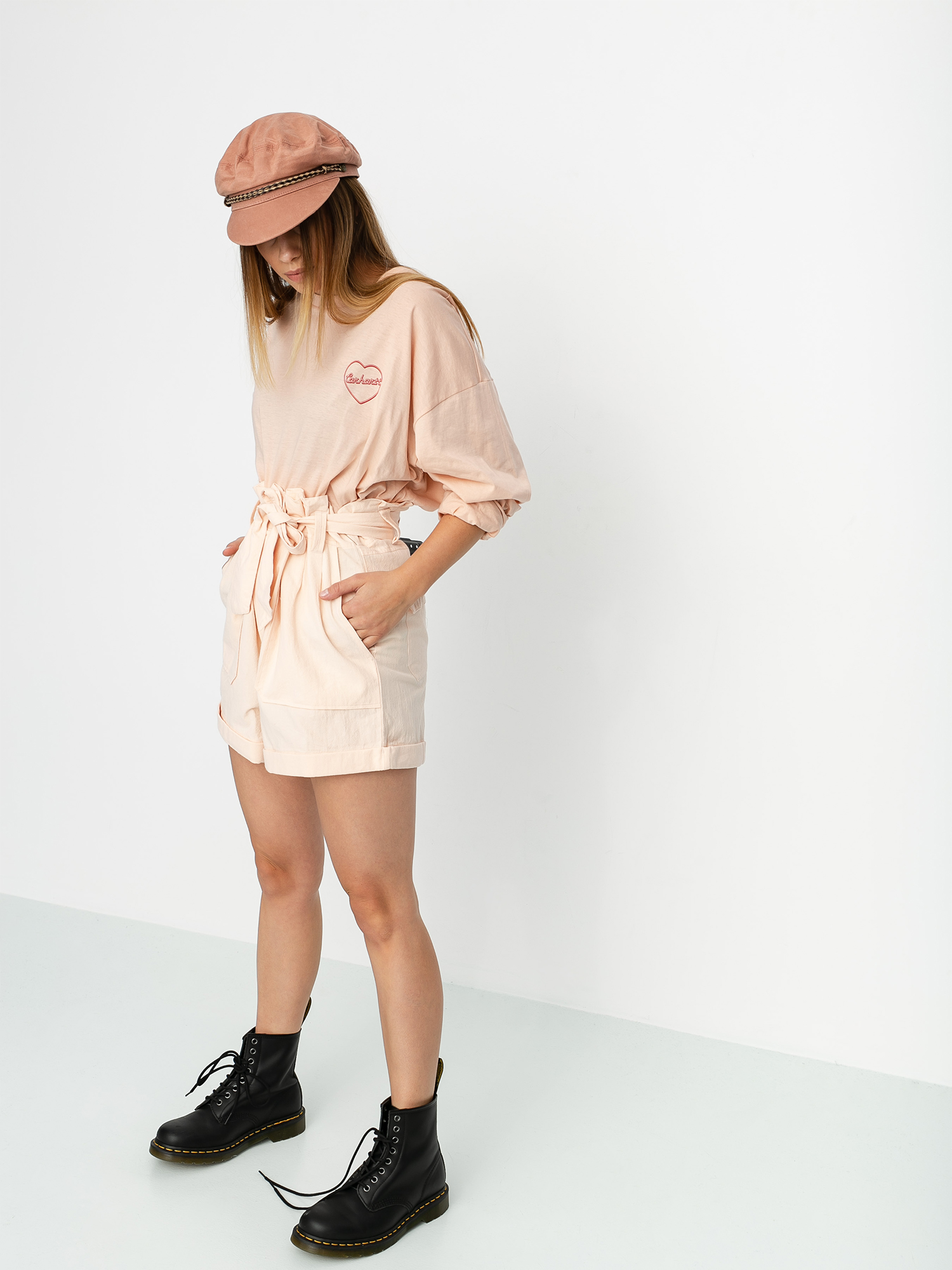 Szorty Volcom Pap Bag Wmn (light peach)