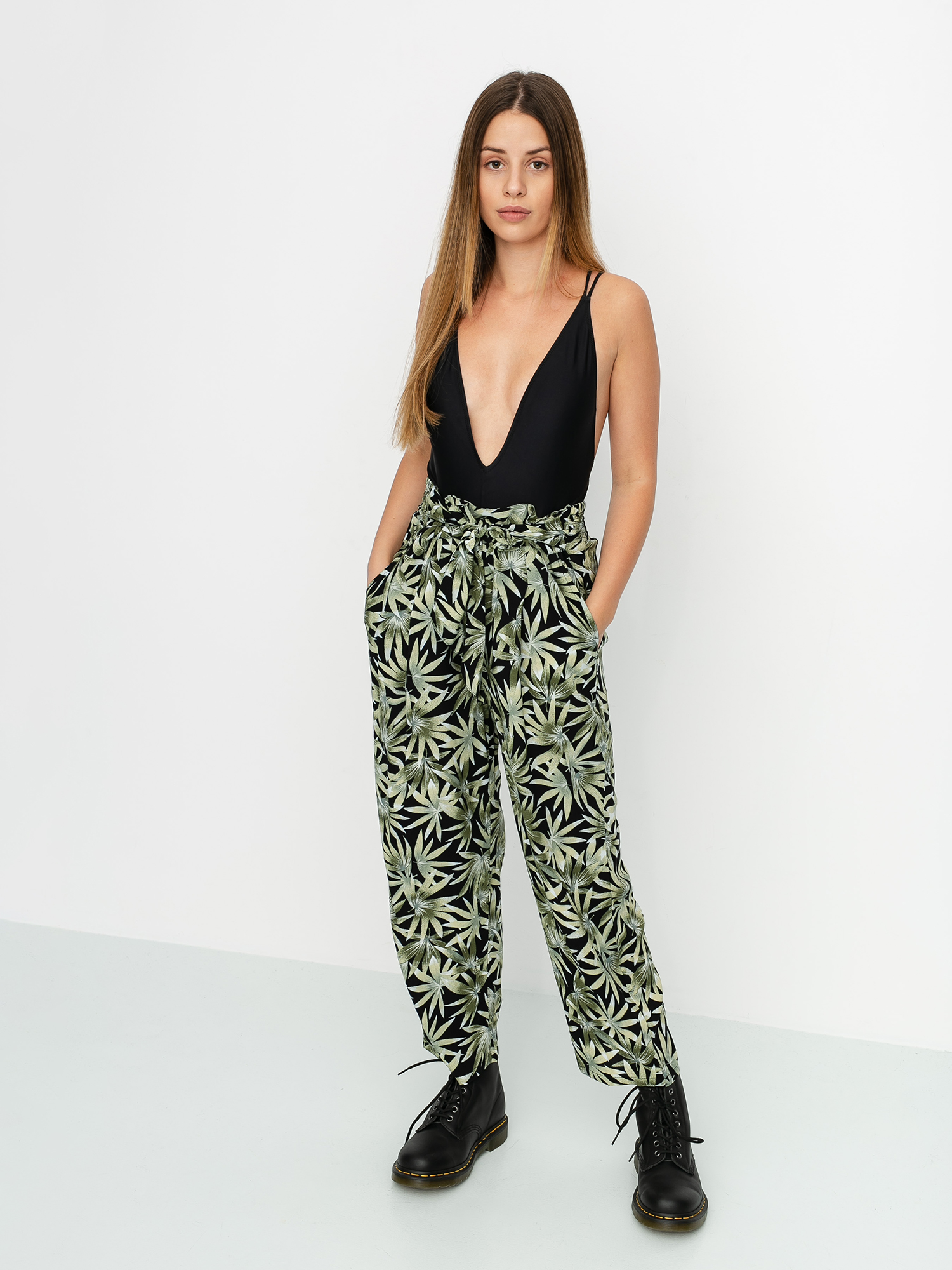 Spodnie Volcom Coco Belted Wmn (multi)
