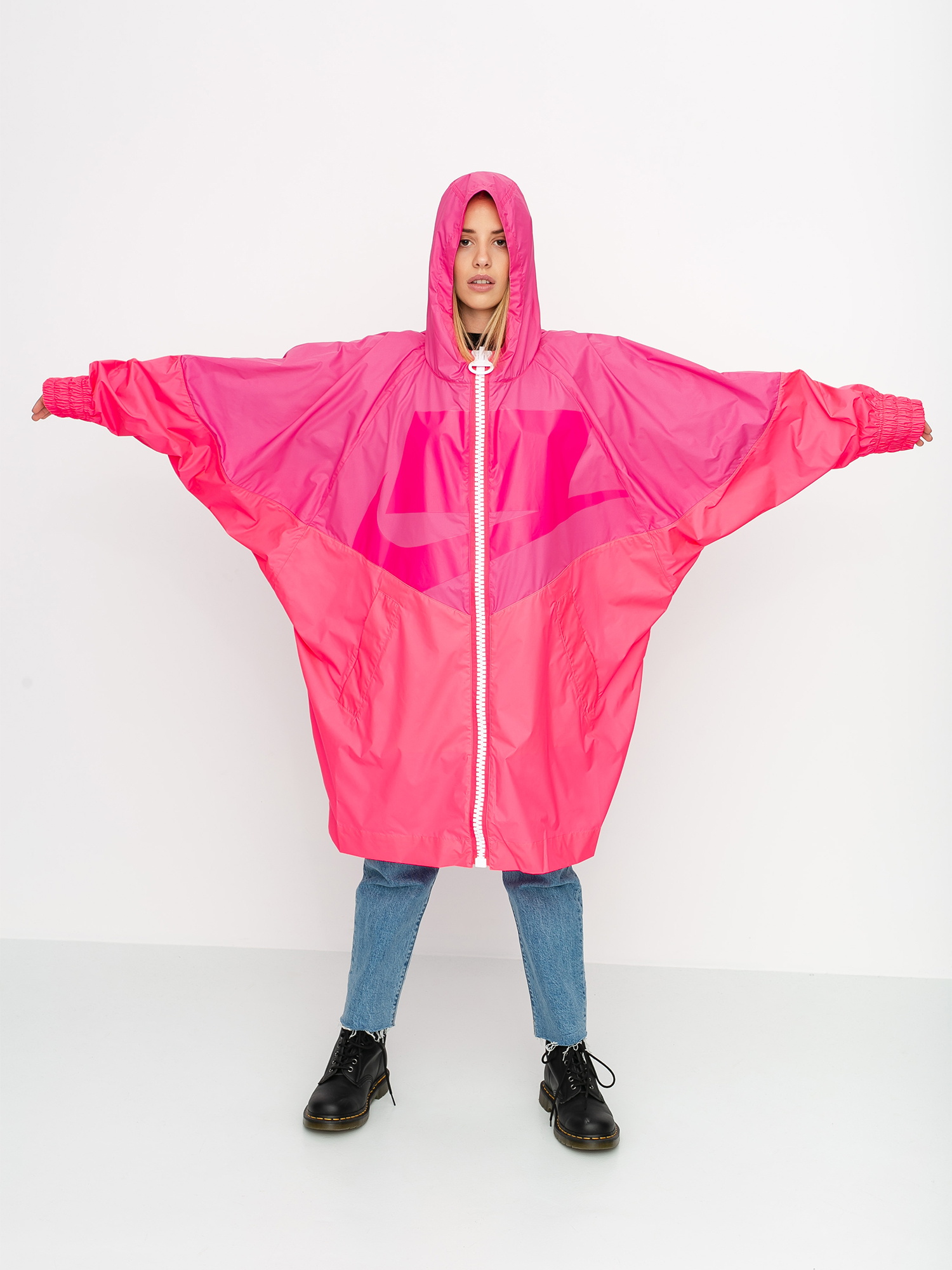 Kurtka Nike Nnssp Wr Fz Jkt Oversi Wmn (pinksicle/hyper pink/white/hyper pink)